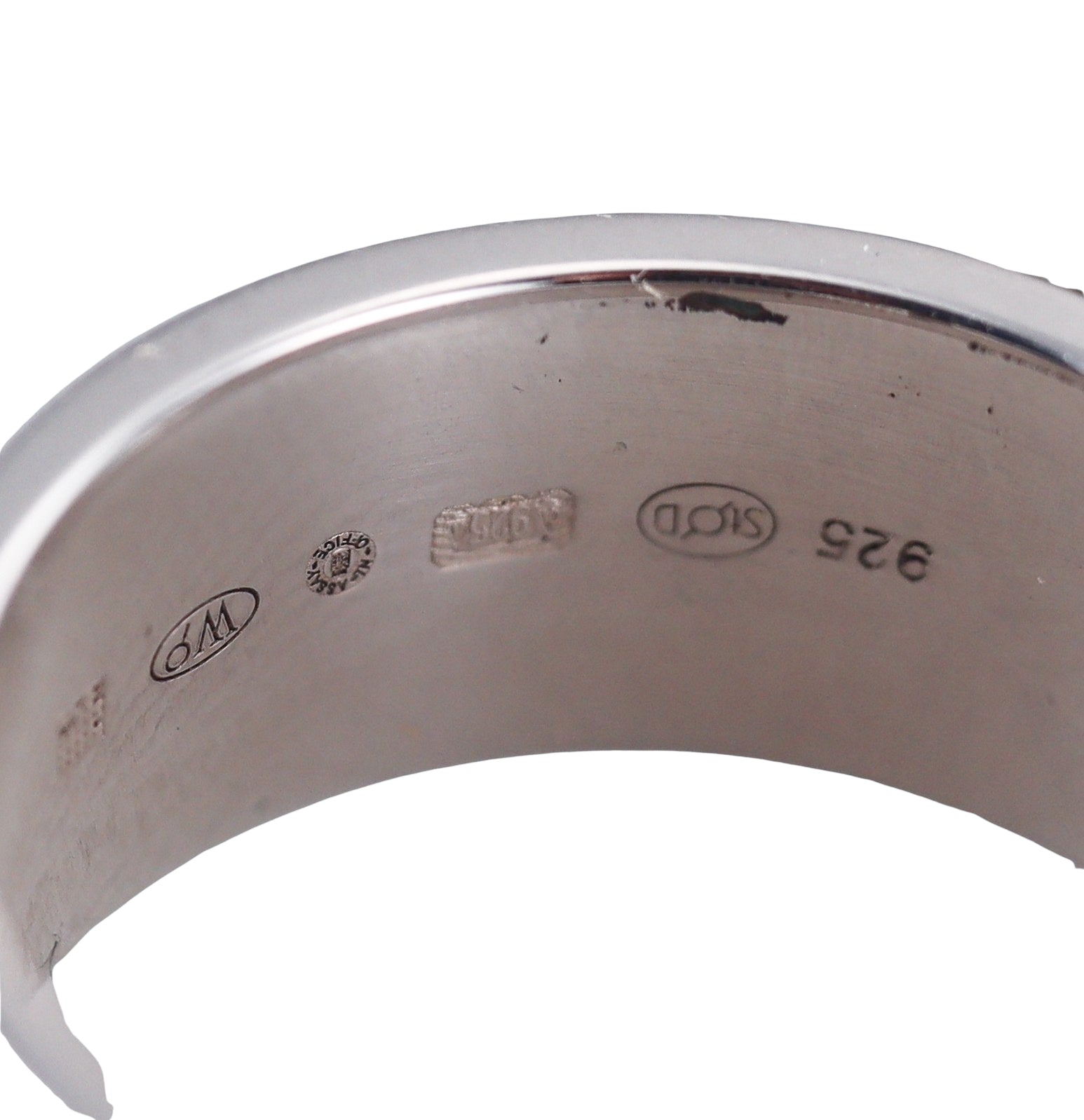 Montblanc Boheme Sterling Onyx Crystal Quartz Ring 36613