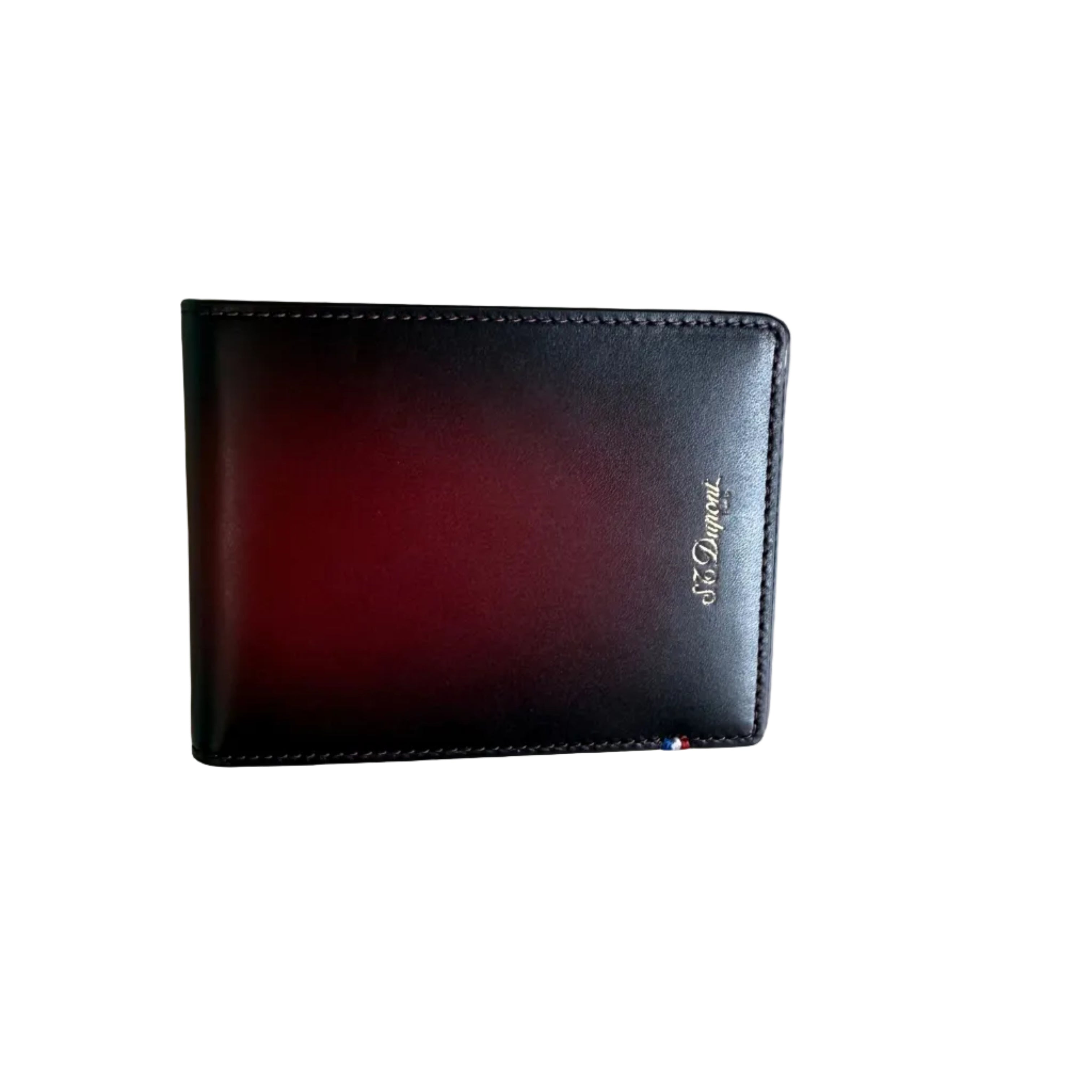 S.T. Dupont Atelier Collection Burgundy Leather Wallet 190420