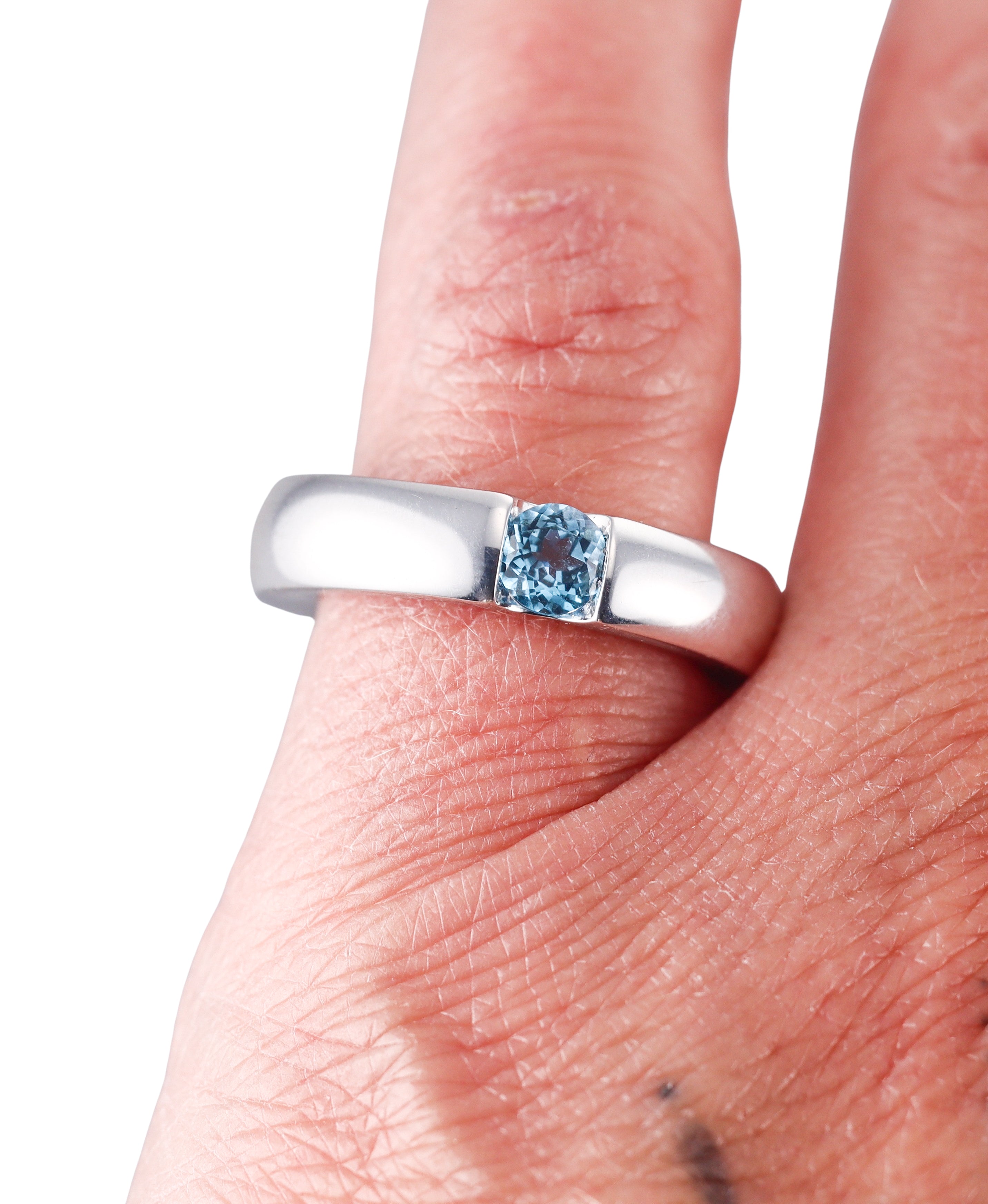 Montblanc Boheme Sterling Topaz Amethyst Ring 36178