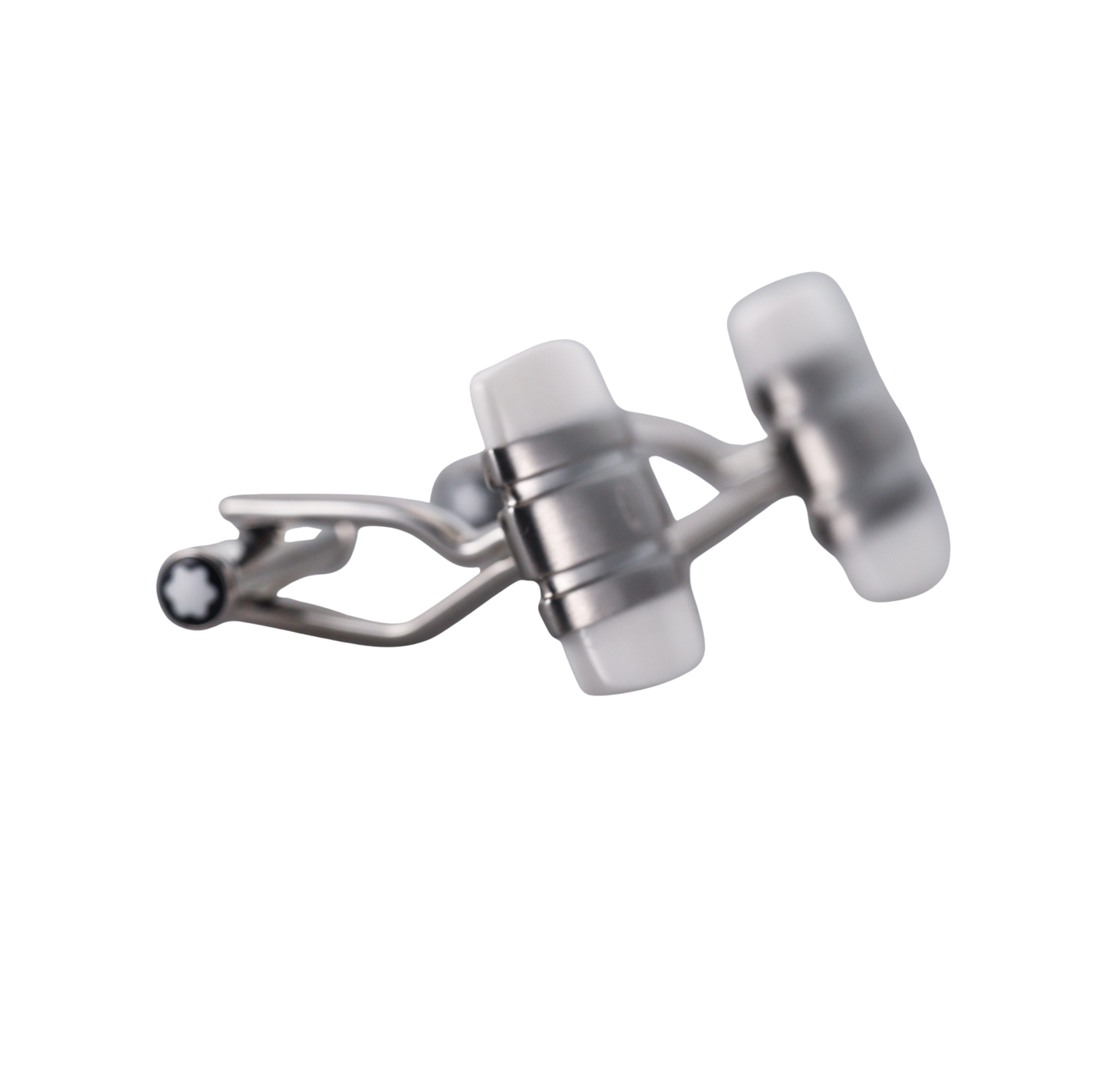 Montblanc Classic Collection White Agate Cufflinks 6625