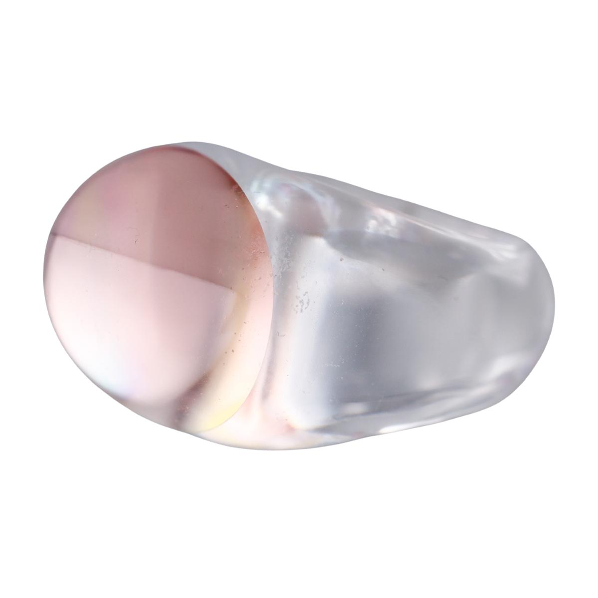 Baccarat Jewelry Tango Riviera Pink Crystal Ring