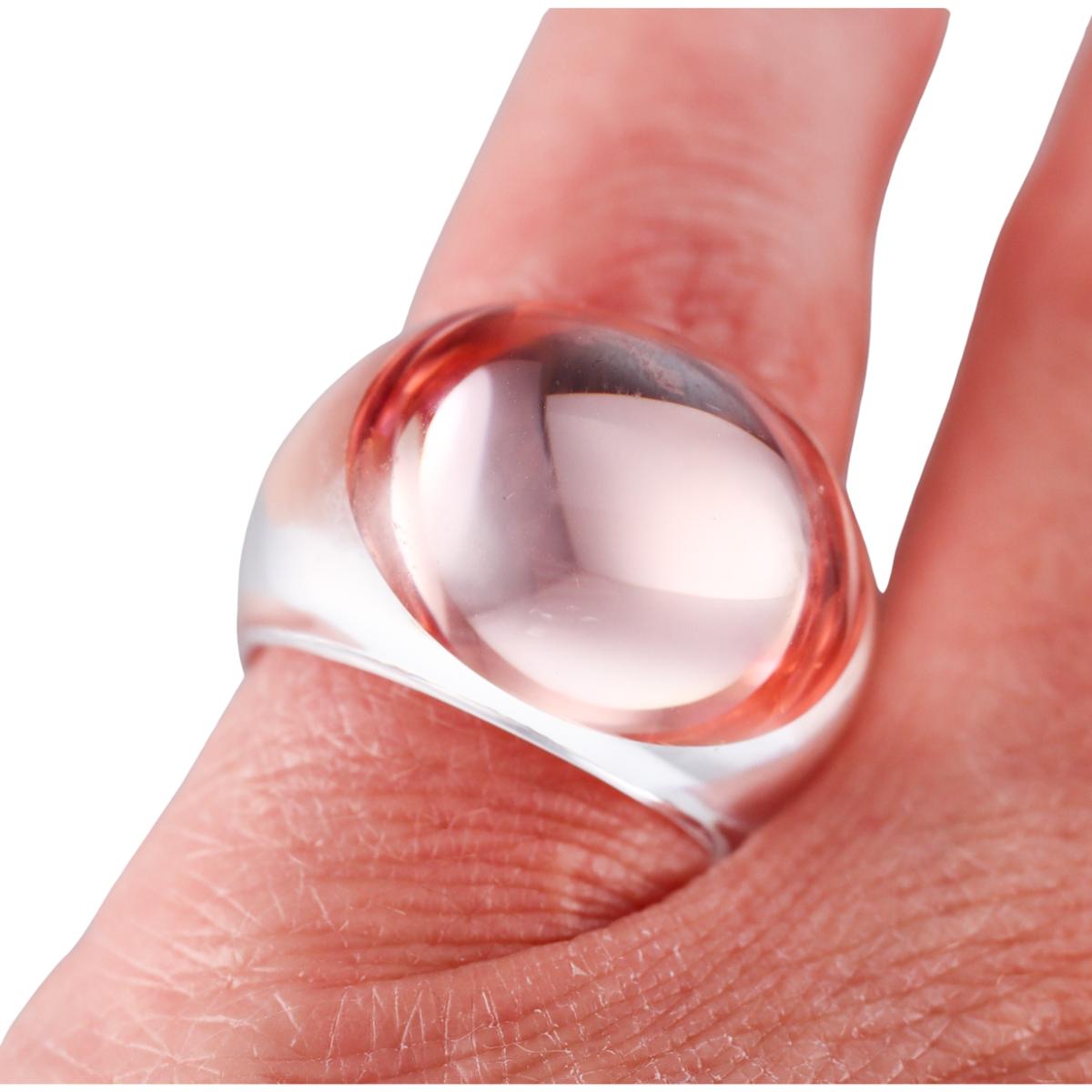 Baccarat Jewelry Tango Riviera Pink Crystal Ring