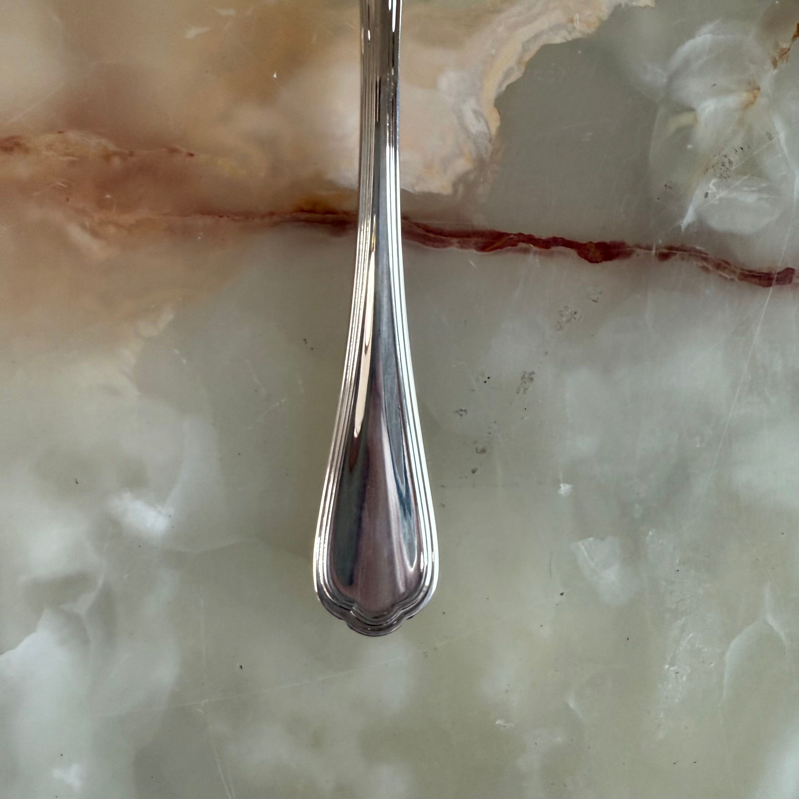 Christofle Spatours Silver Plated Pastry Fork Set of 6 0012046