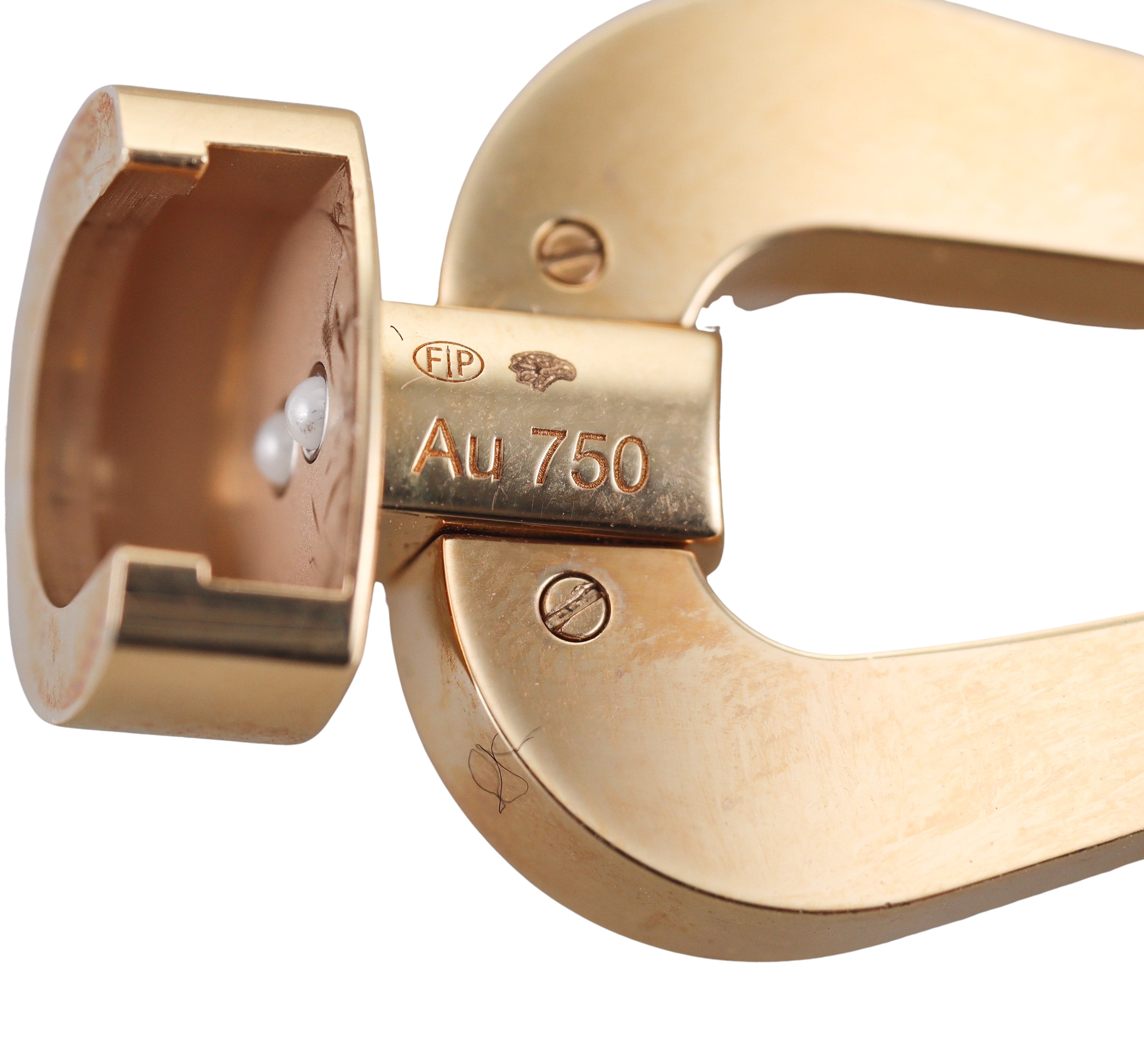 Fred Force 10 18k Yellow Gold Buckle XL