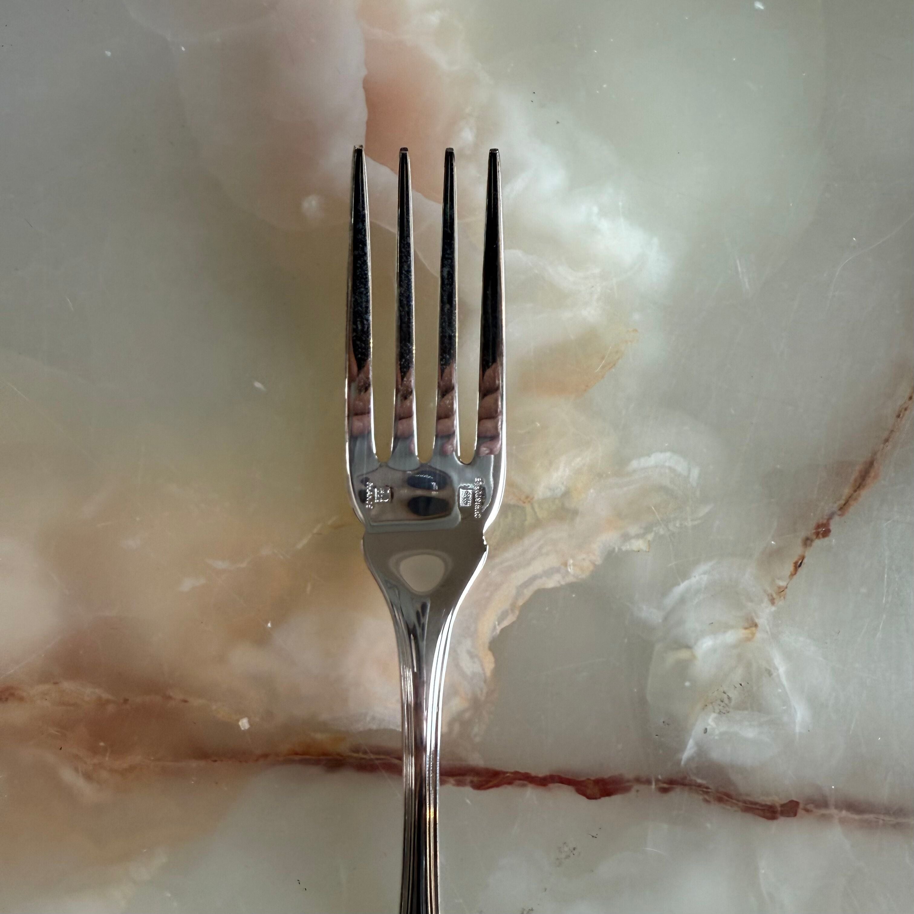 Christofle Spatours Silver Plated Fish Fork Set of 4 0012021