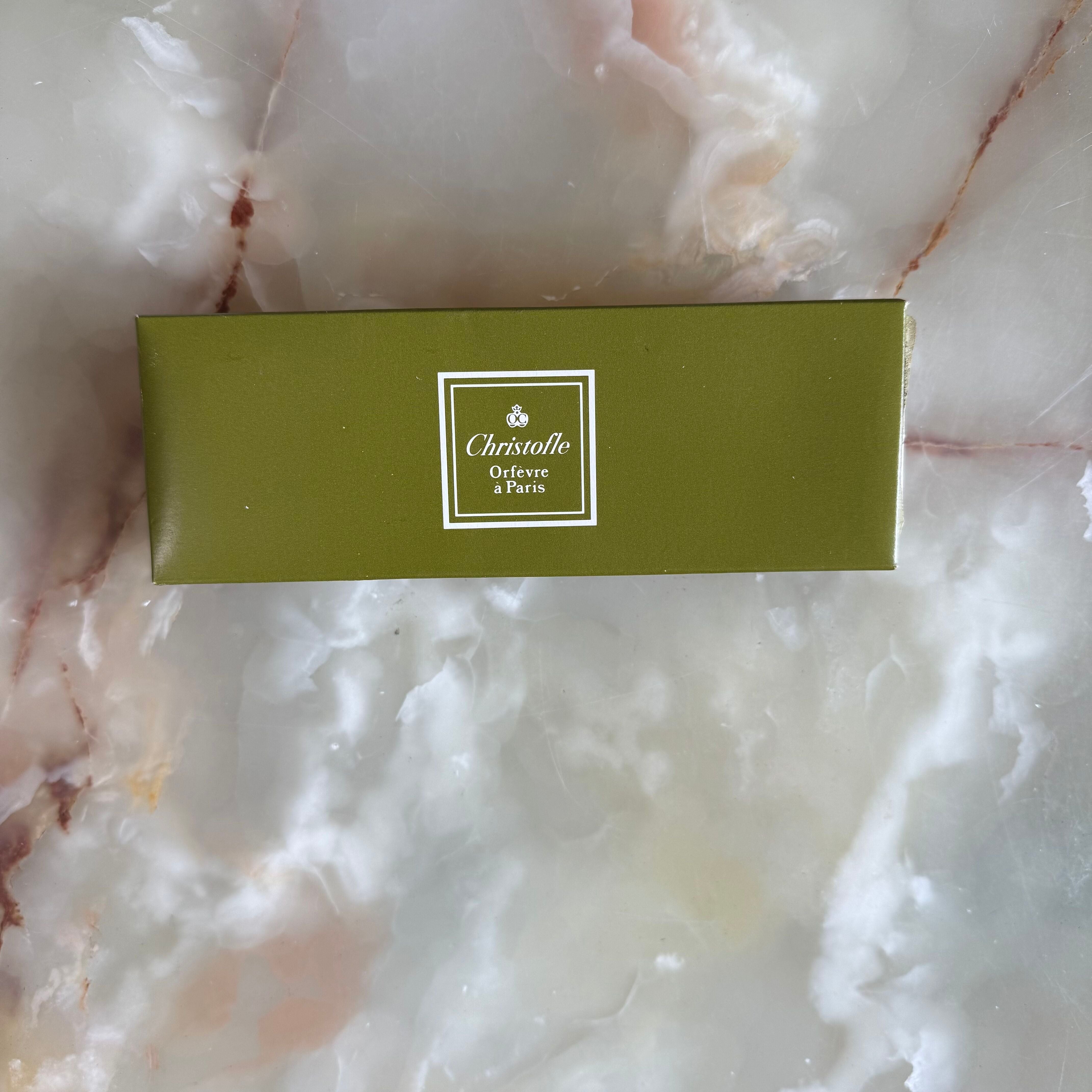 Christofle Spatours Silver Plated Oyster Fork Set of 12 0012048