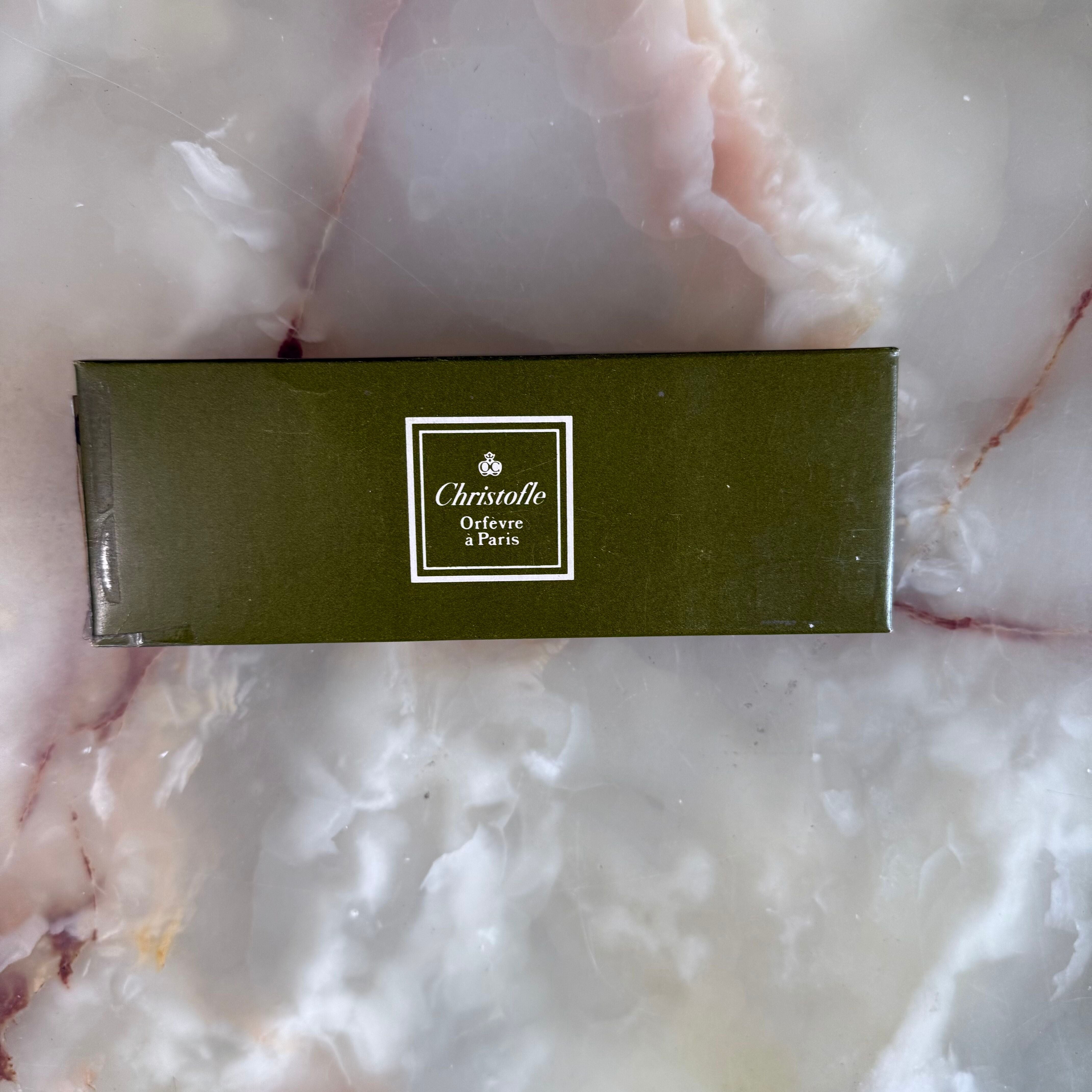 Christofle Spatours Silver Plated Oyster Fork Set of 7 0012048