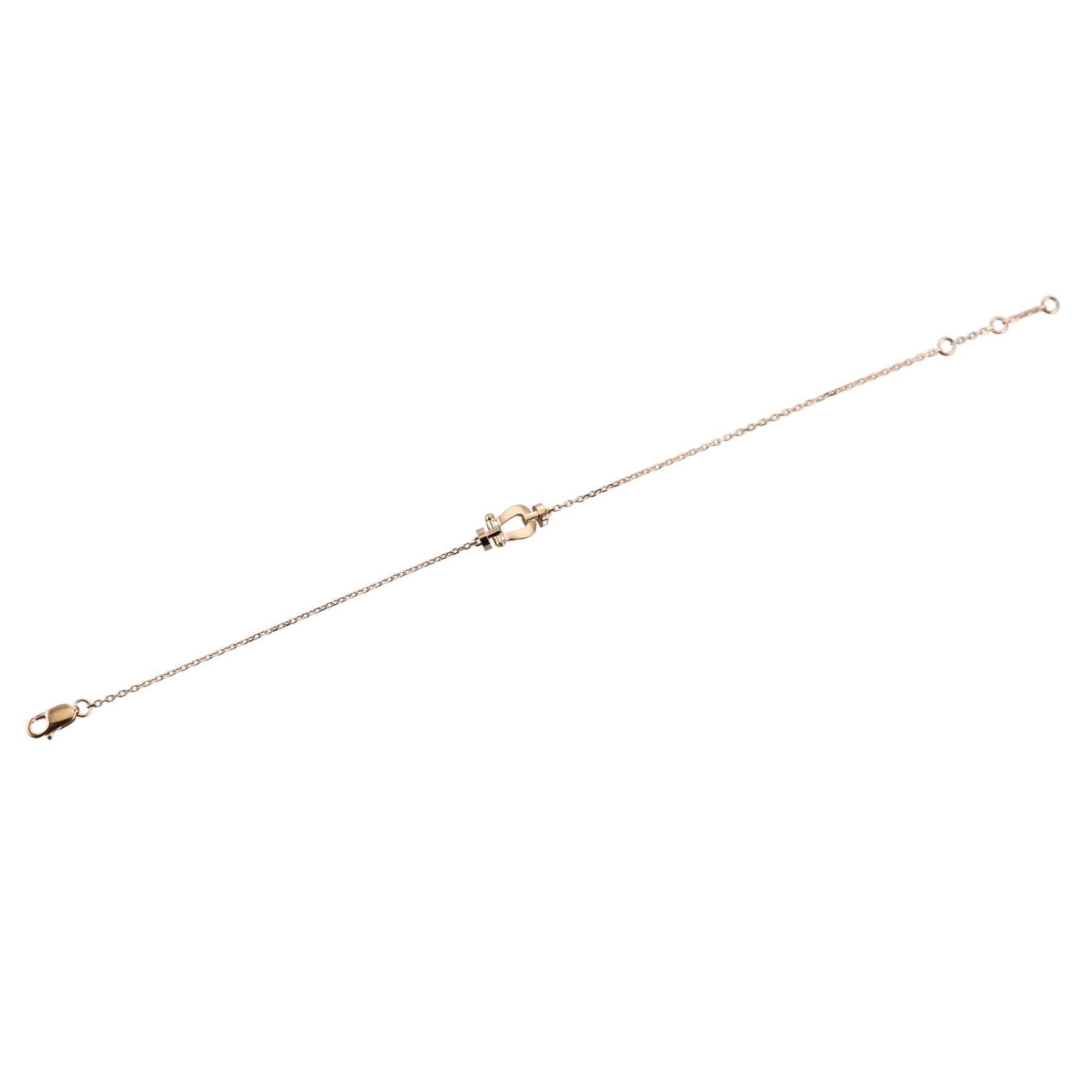 Fred Force 10 18k Yellow Gold Chain Bracelet XS