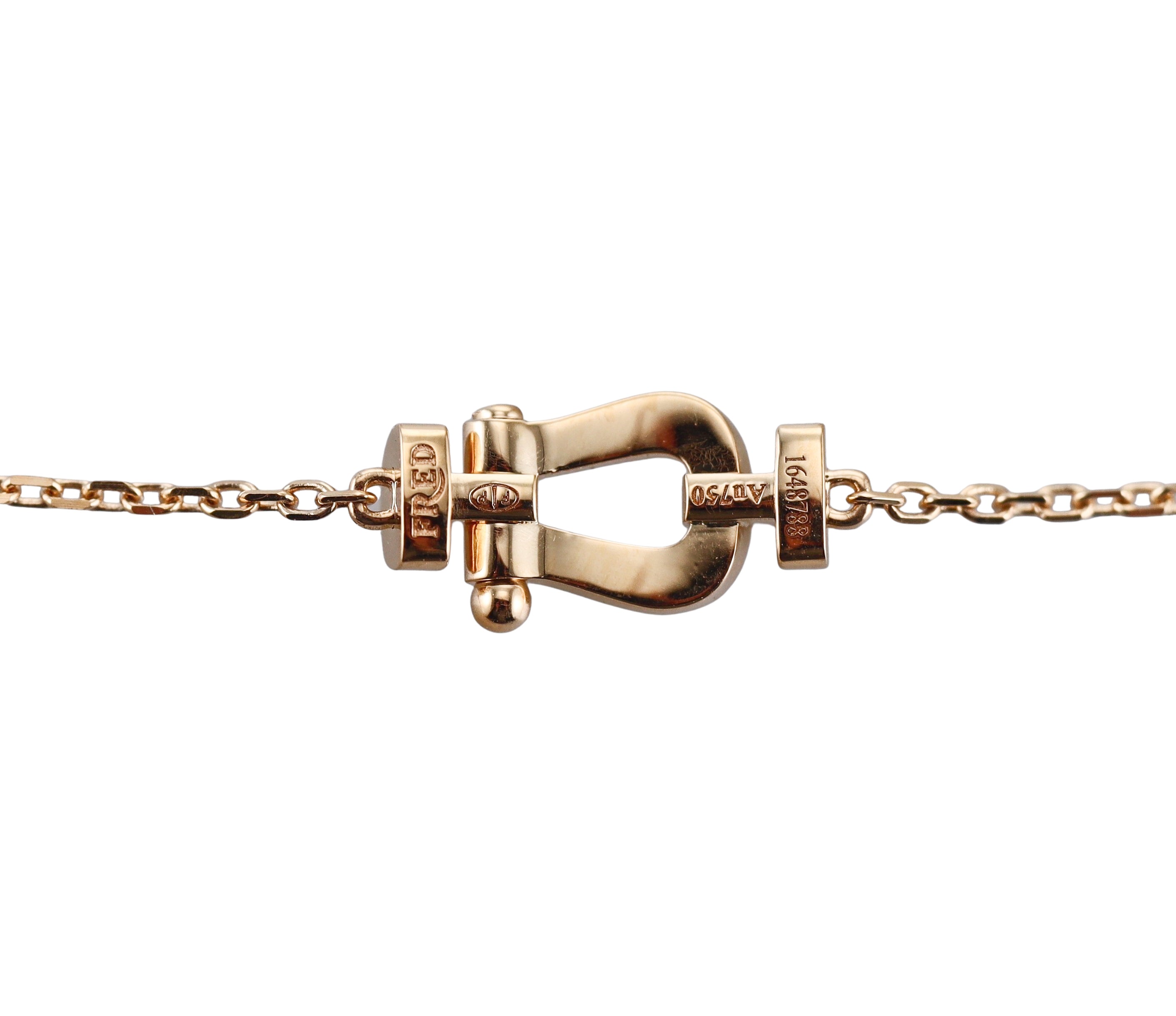 Fred Force 10 18k Yellow Gold Chain Bracelet XS