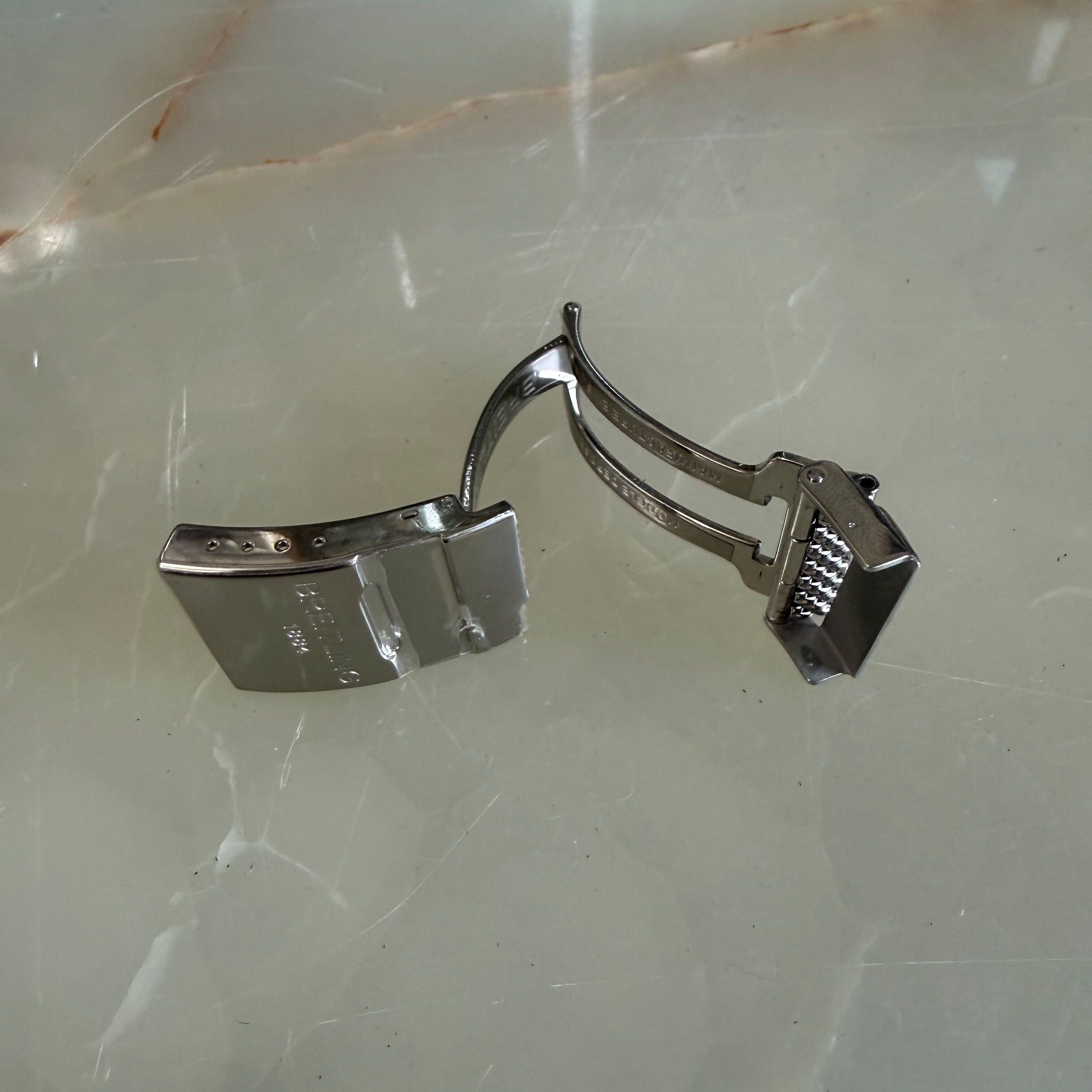 Authentic Breitling Stainless Steel 20mm Clasp Buckle