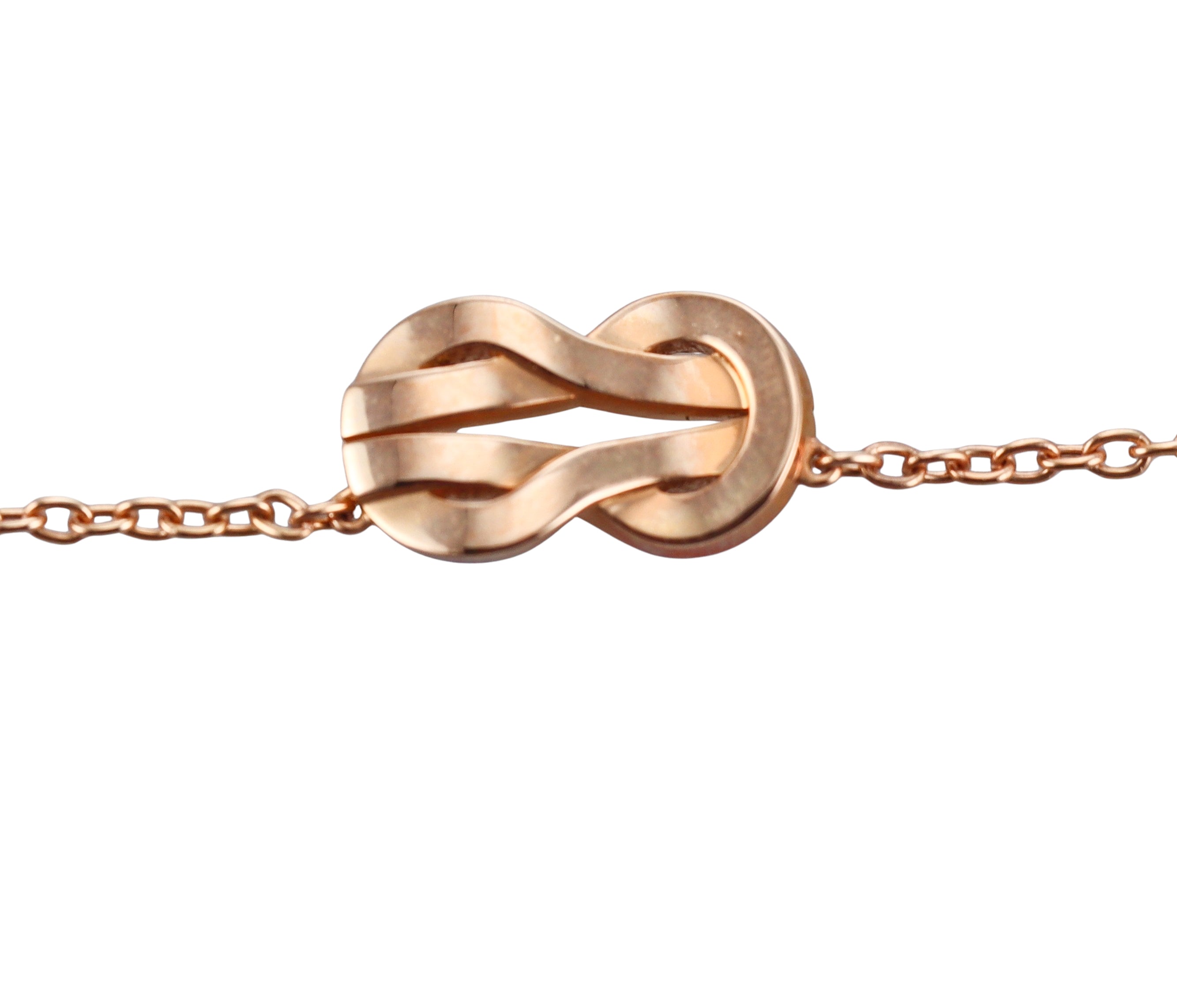 Fred Chance Infinie 18k Rose Gold Diamond Necklace
