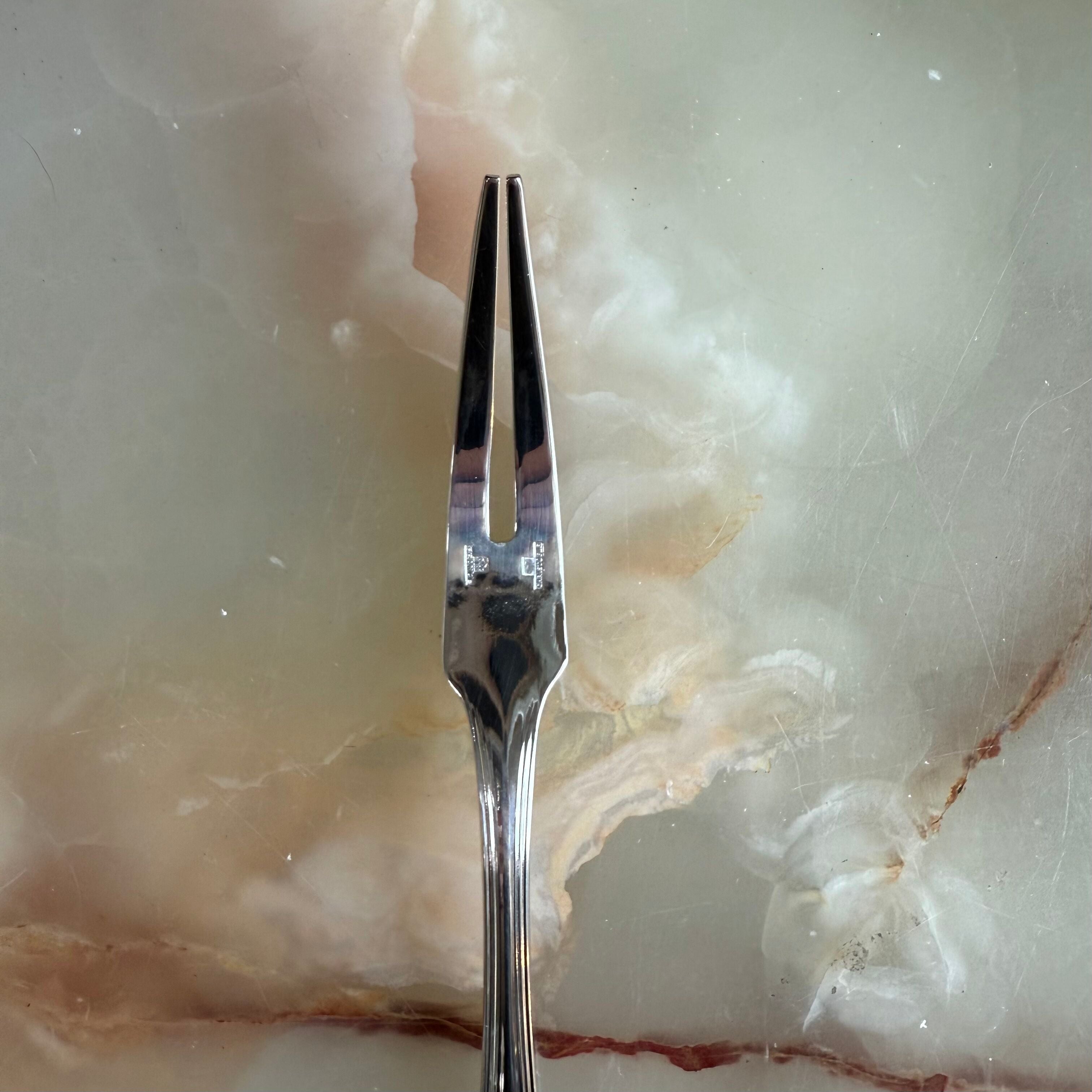 Christofle Spatours Silver Plated Snail Fork Set of 12 00012045