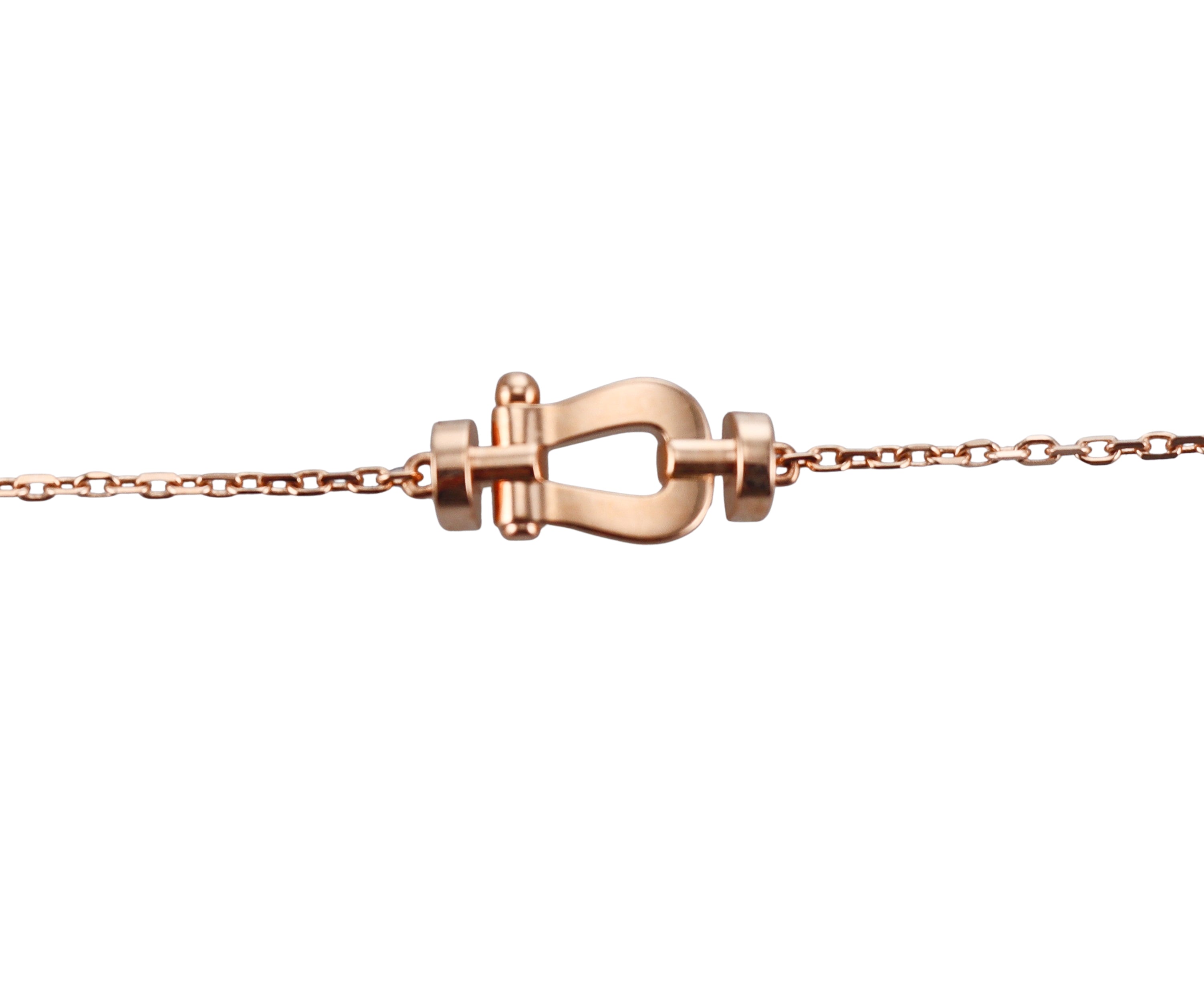 Fred Force 10 18k Rose Gold Chain Bracelet X-Small