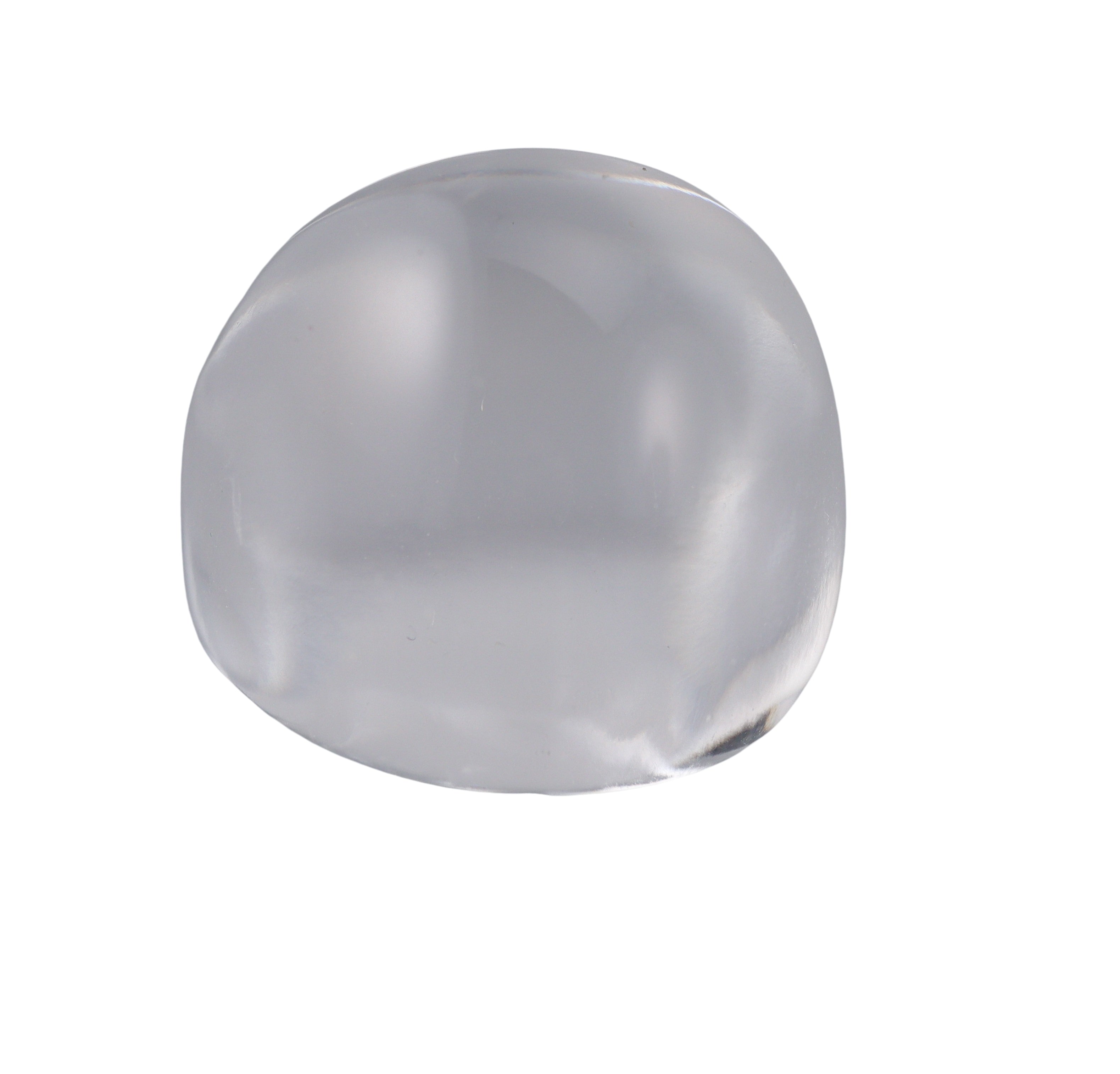 Lalique Cabochon Signet Clear Crystal Ring 490 / 016180