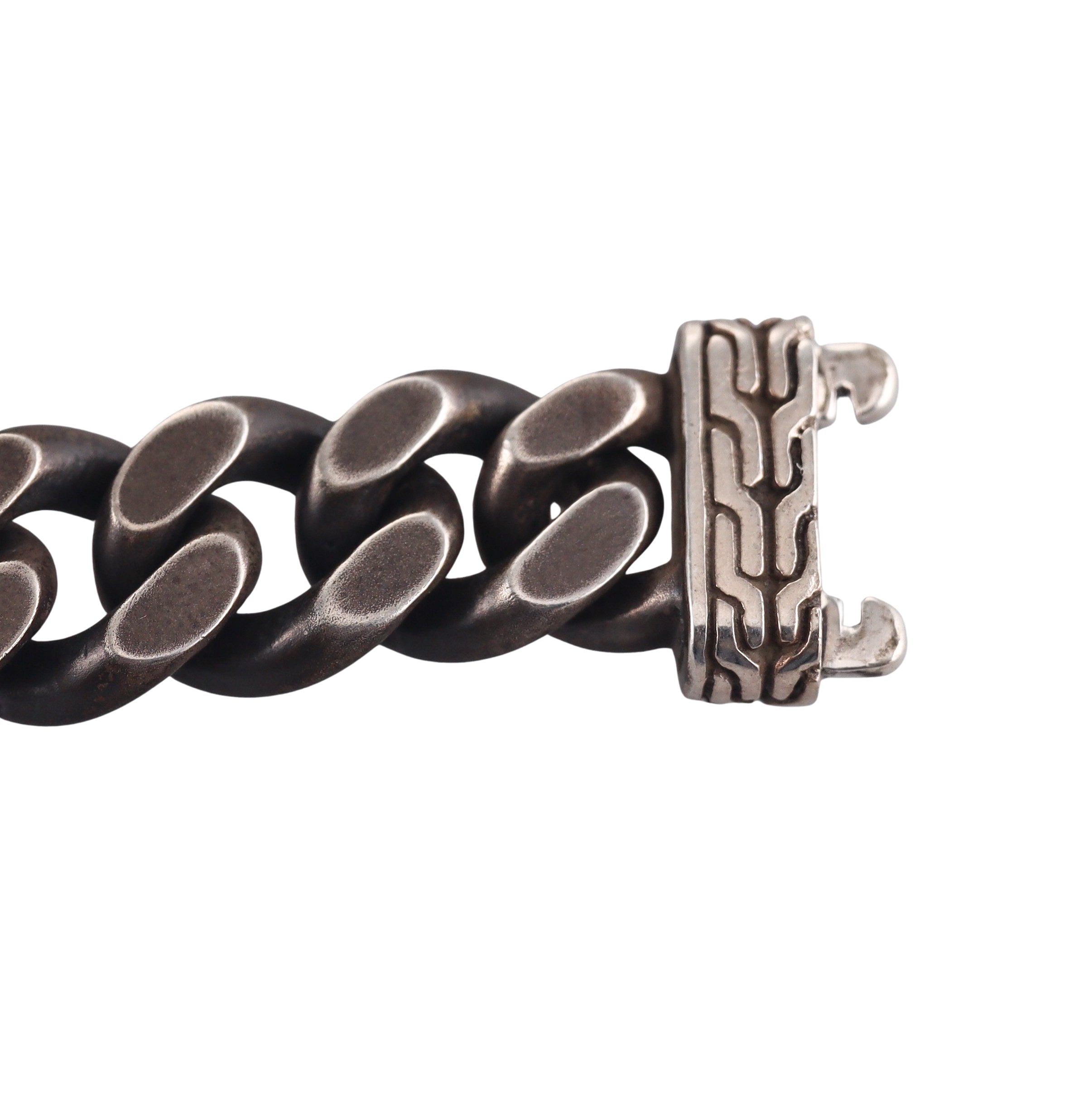 John Hardy Silver Classic ID Chain Bracelet Retail $1500