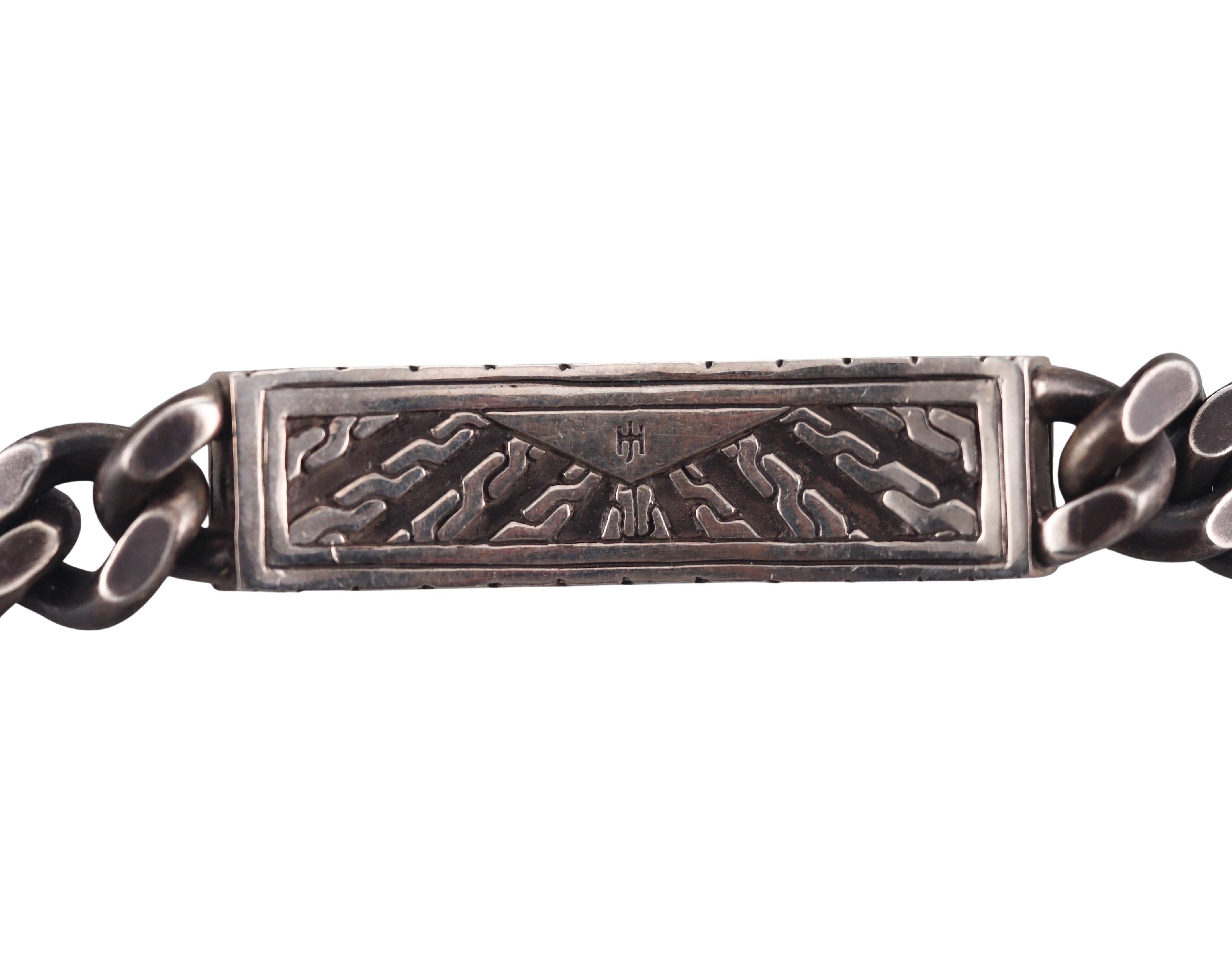 John Hardy Silver Classic ID Chain Bracelet Retail $1500