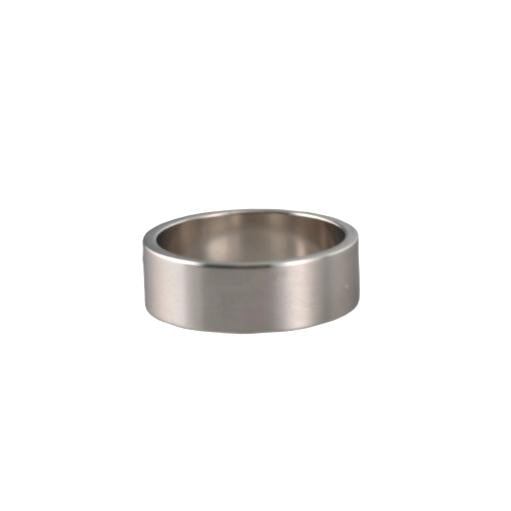 Lalique Petillante Bubbly Crystal Sterling Silver Band Ring 10144800