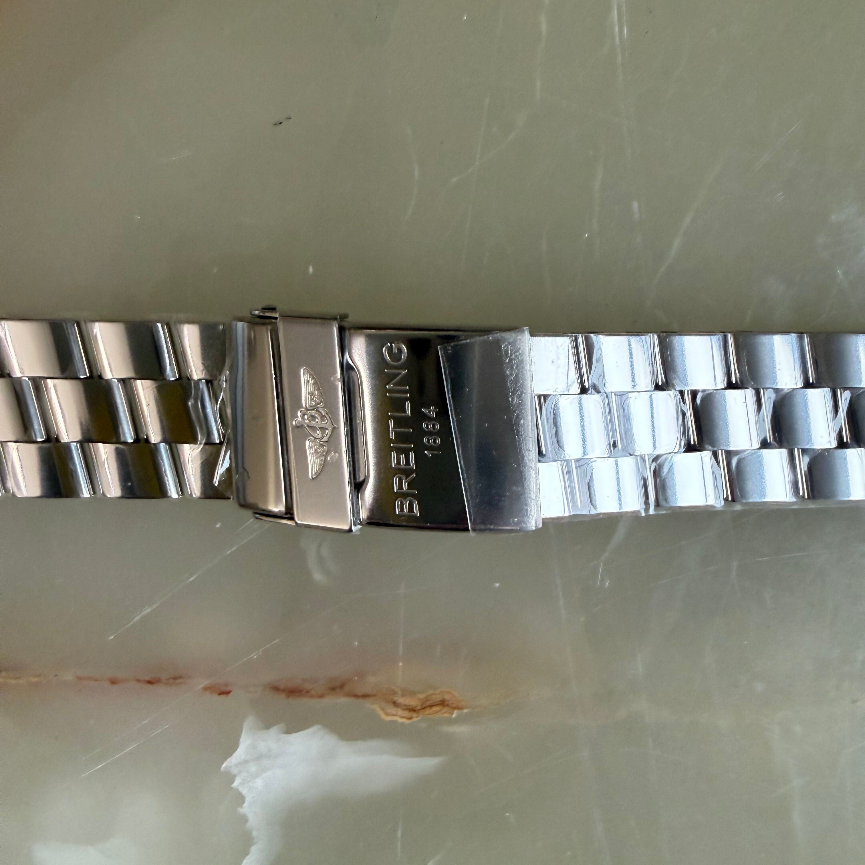 Authentic Breitling Stainless Steel 22mm Watch Bracelet W0409