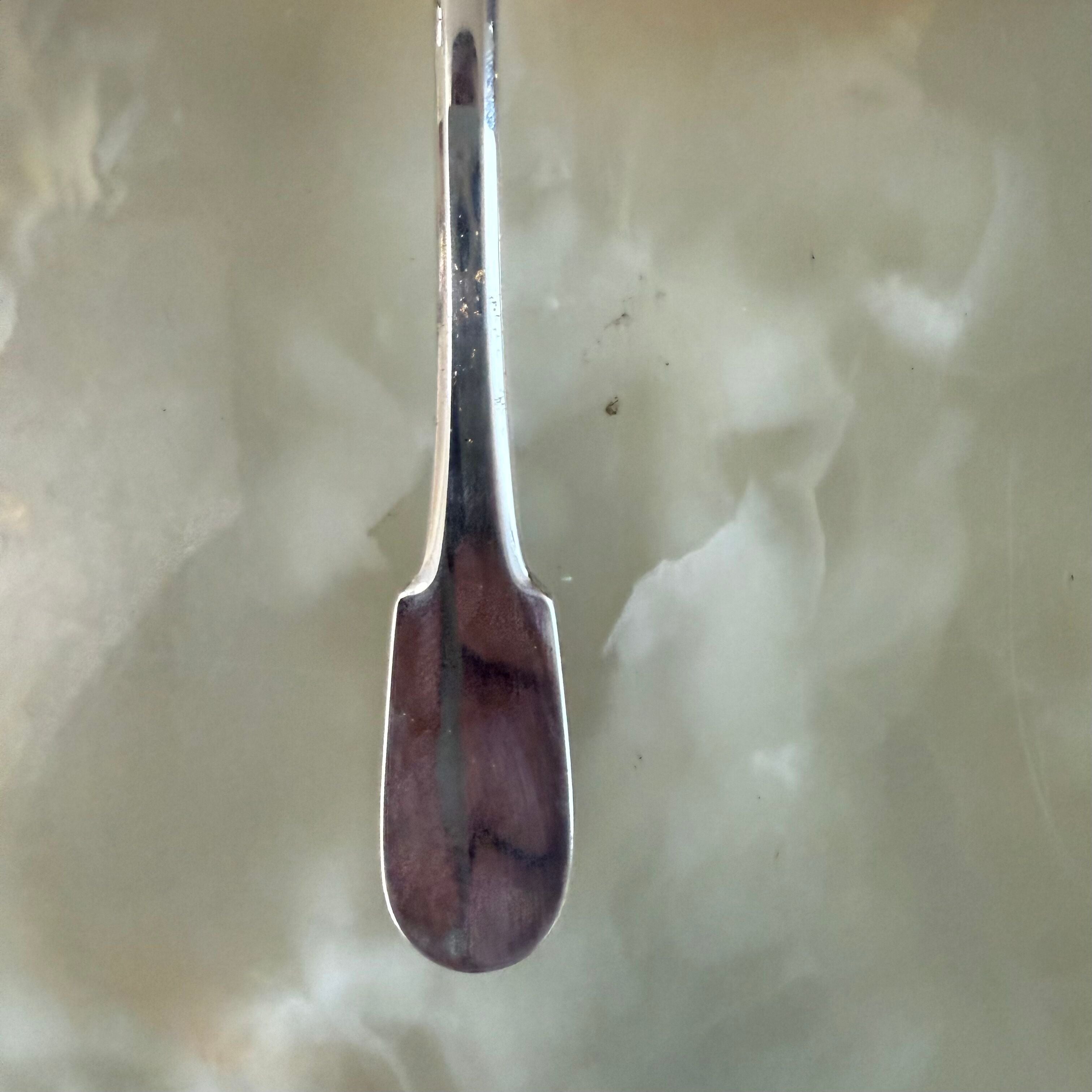 Christofle Cluny Silver Plated Mayonnaise Spoon 0016081
