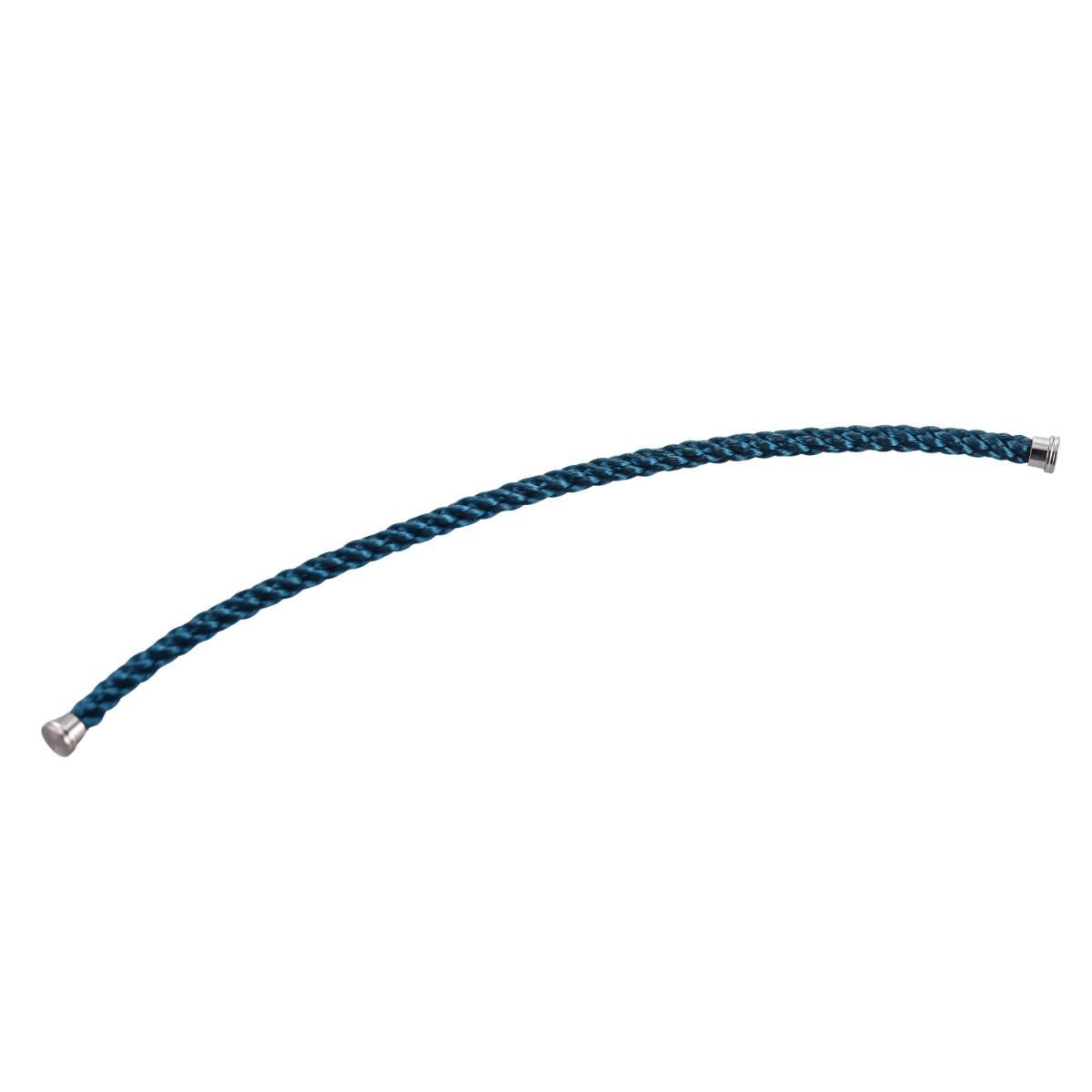 Fred Force 10 Bracelet Teal Blue Cable Large QA-144700