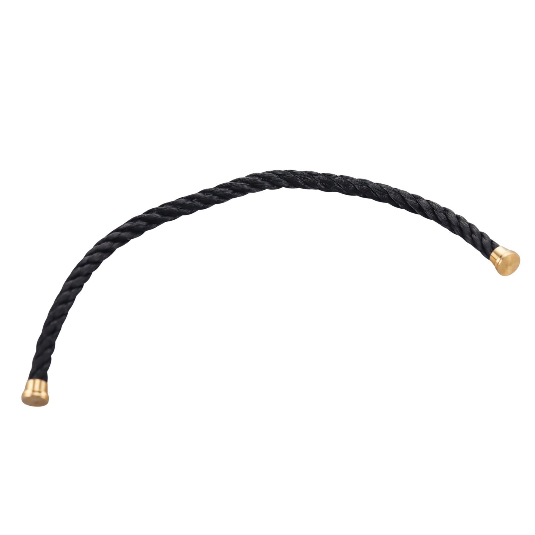 Fred Force 10 Bracelet Black Cable Large QA-144600