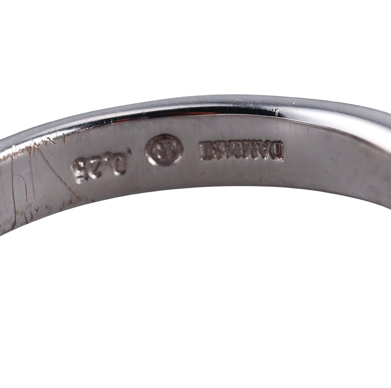 Damiani 18k White Gold Diamond Engagement Ring 5748