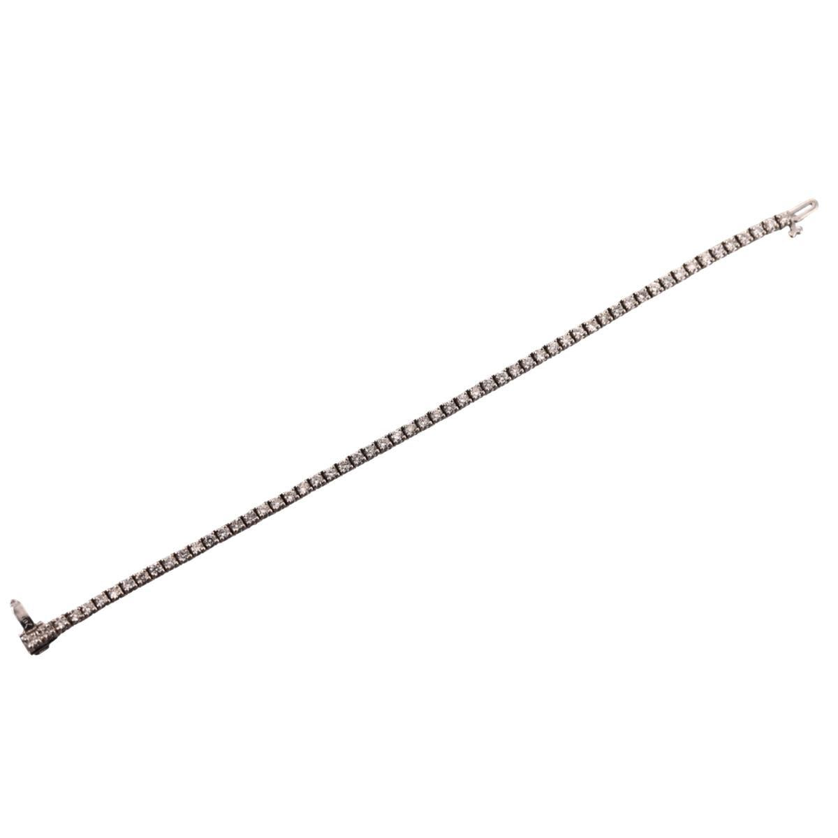 18k Gold 2.25ctw Diamond Tennis Bracelet
