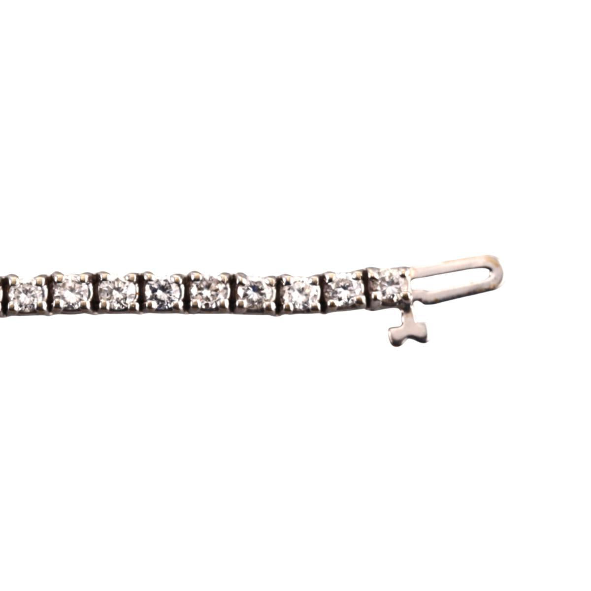 18k Gold 2.25ctw Diamond Tennis Bracelet