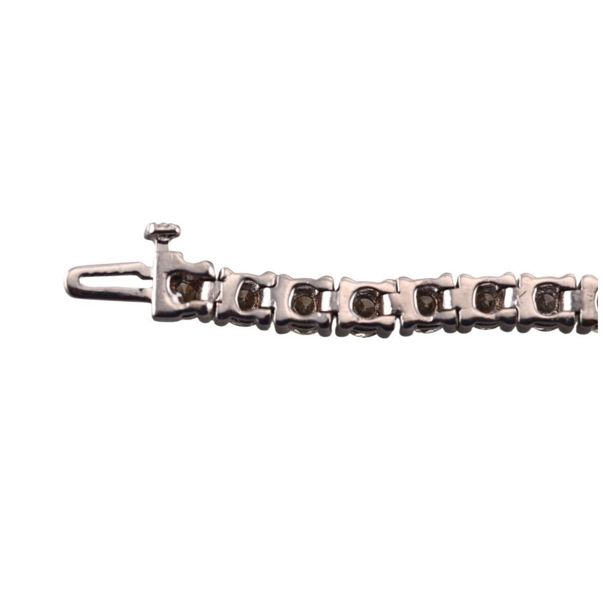 18k Gold 8ctw Diamond Tennis Bracelet