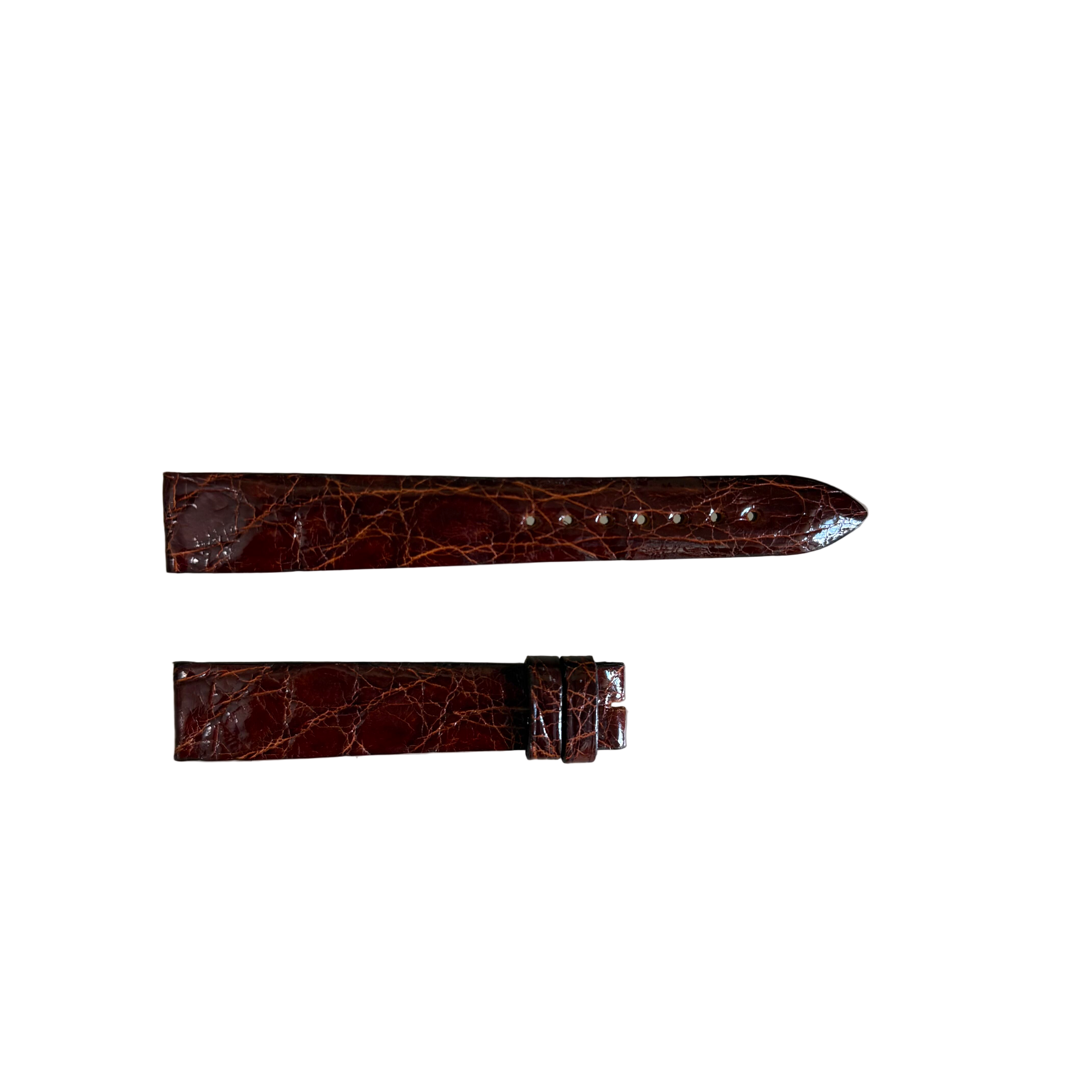 Authentic Breguet Brown Crocodile Watch Strap Band 16mm
