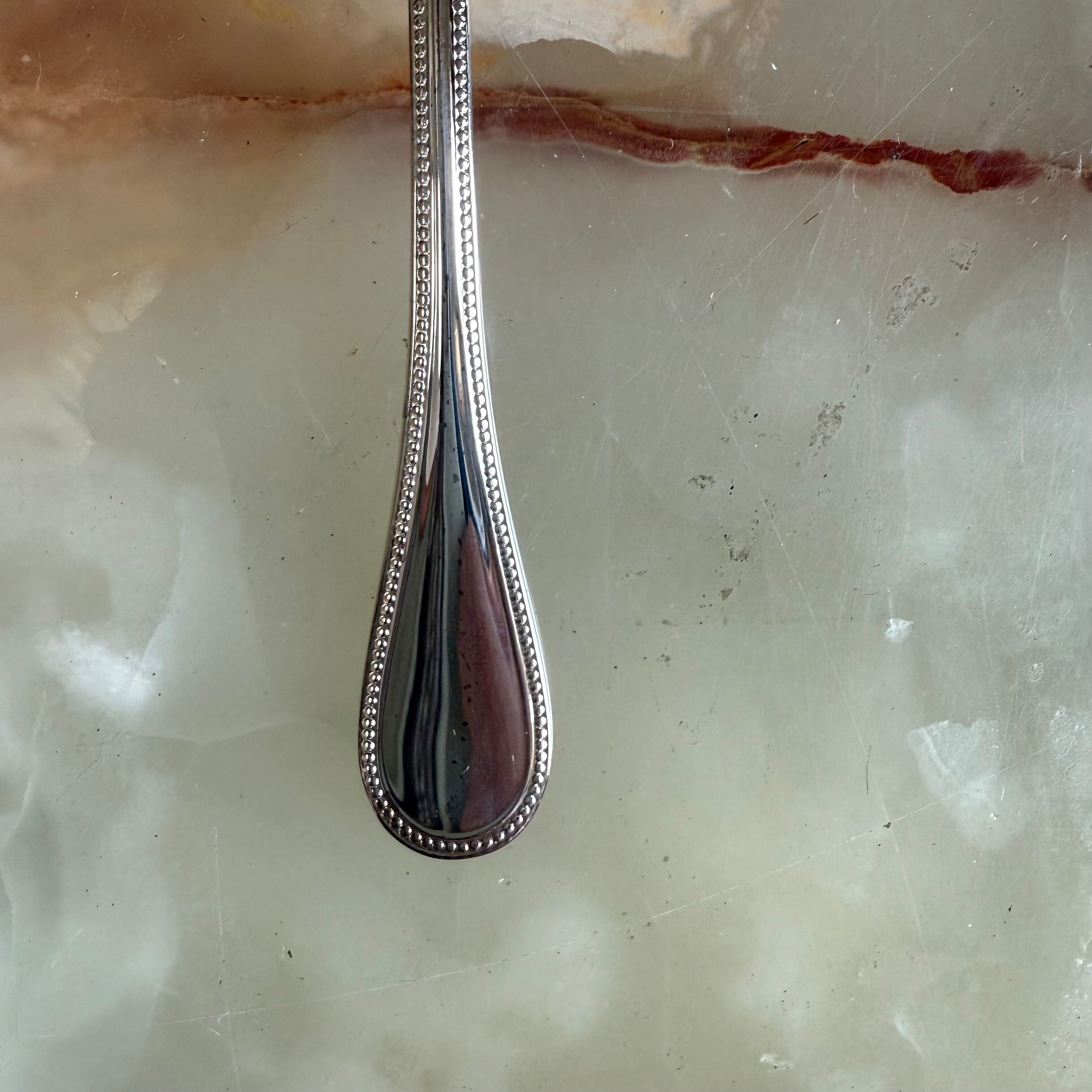 Christofle Perles Silver Plated Teaspoon