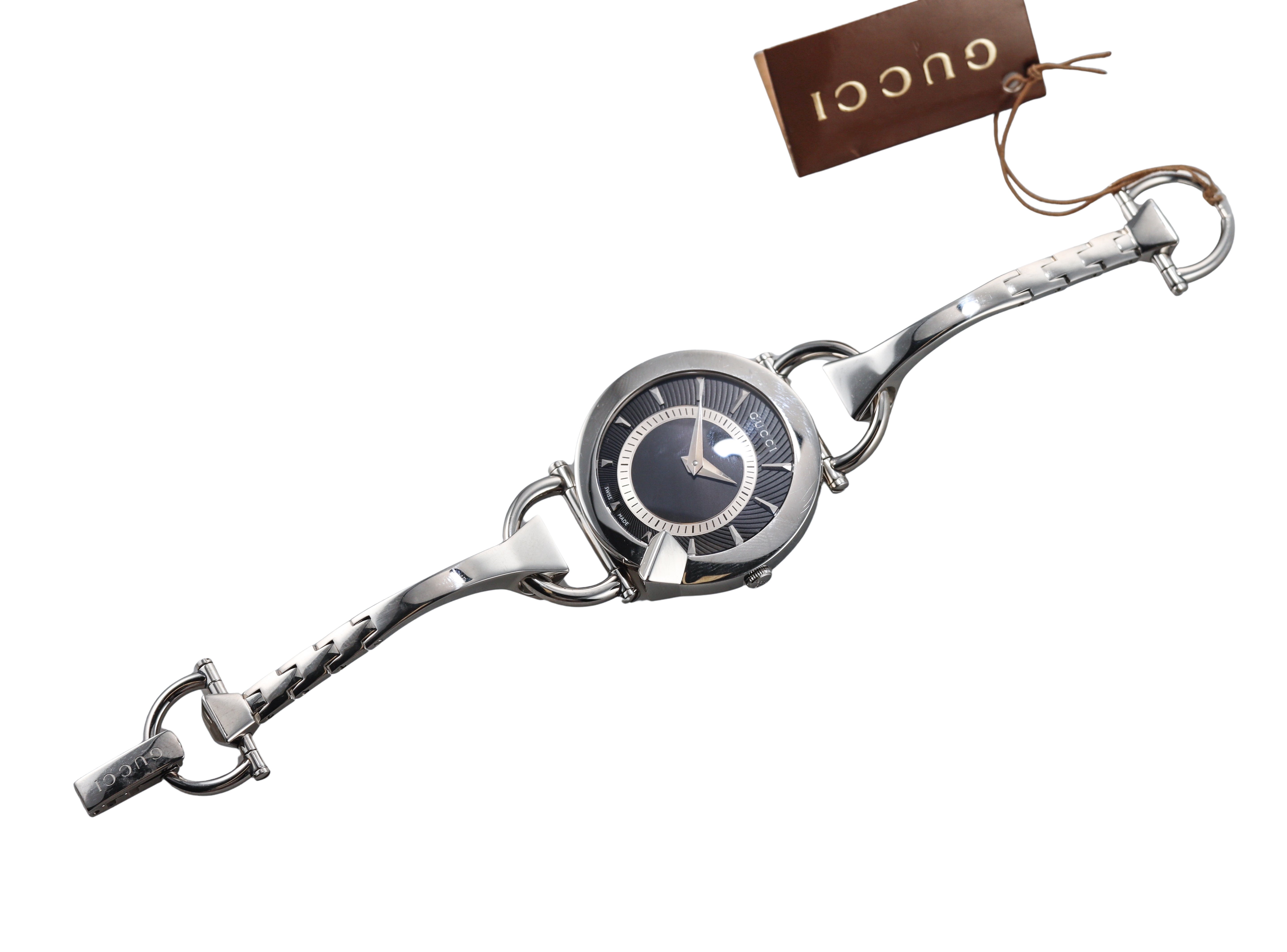 Gucci Chiodo Stainless Steel Ladies Watch 122.5 YA122509