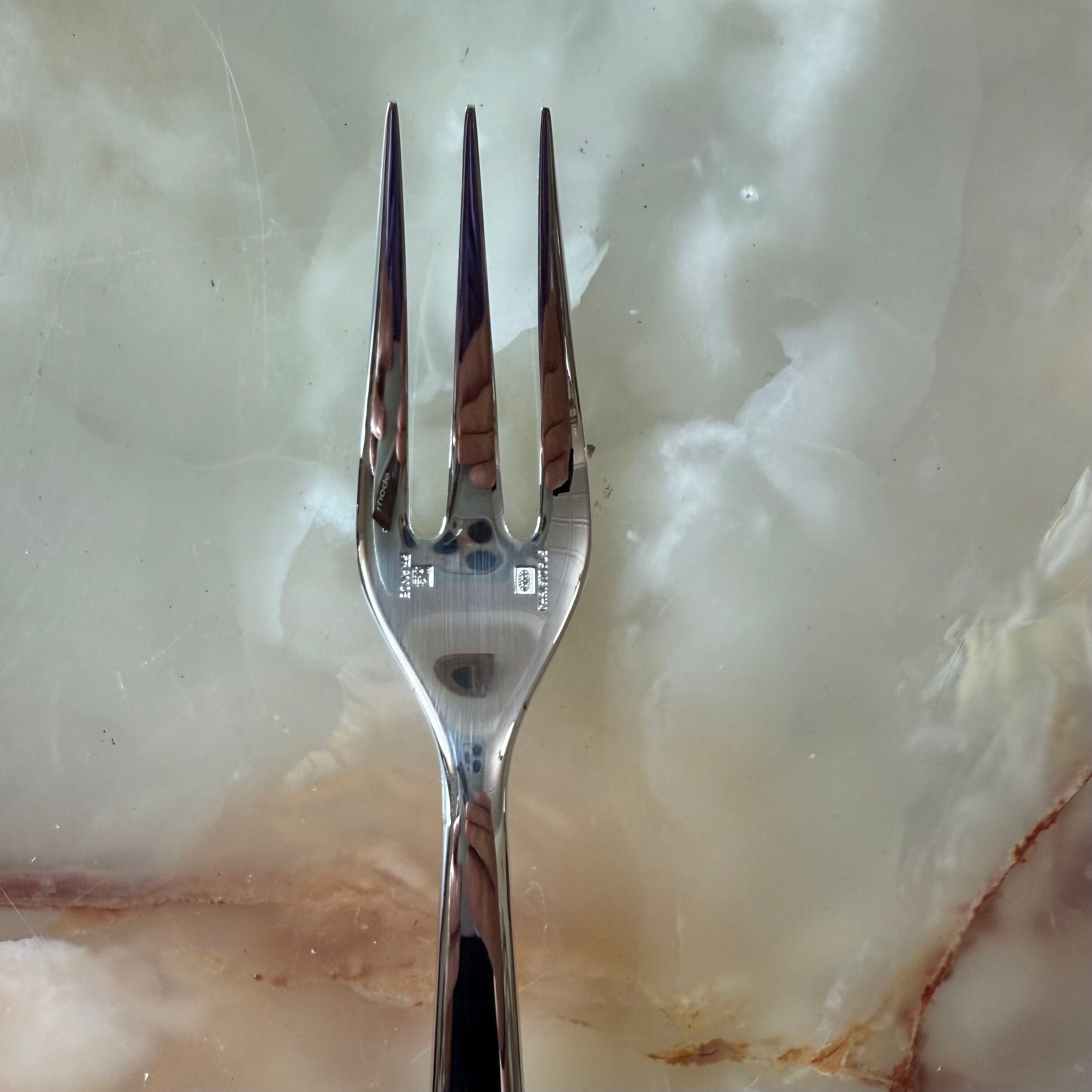 Christofle Vertigo Silver Plated Dinner Fork Set of 8 0051003