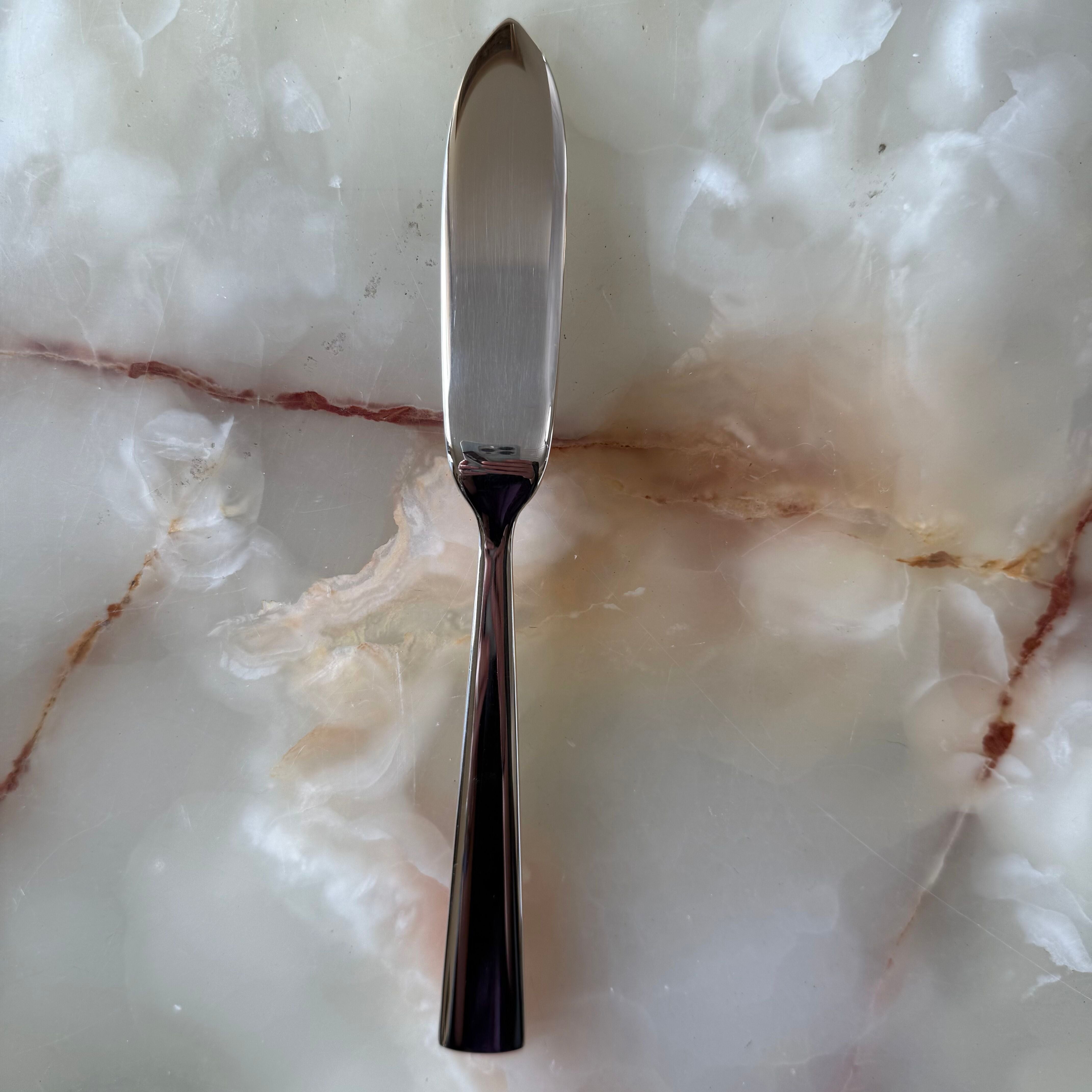 Christofle Vertigo Silver Plated Fish Knife Set of 12 0051020