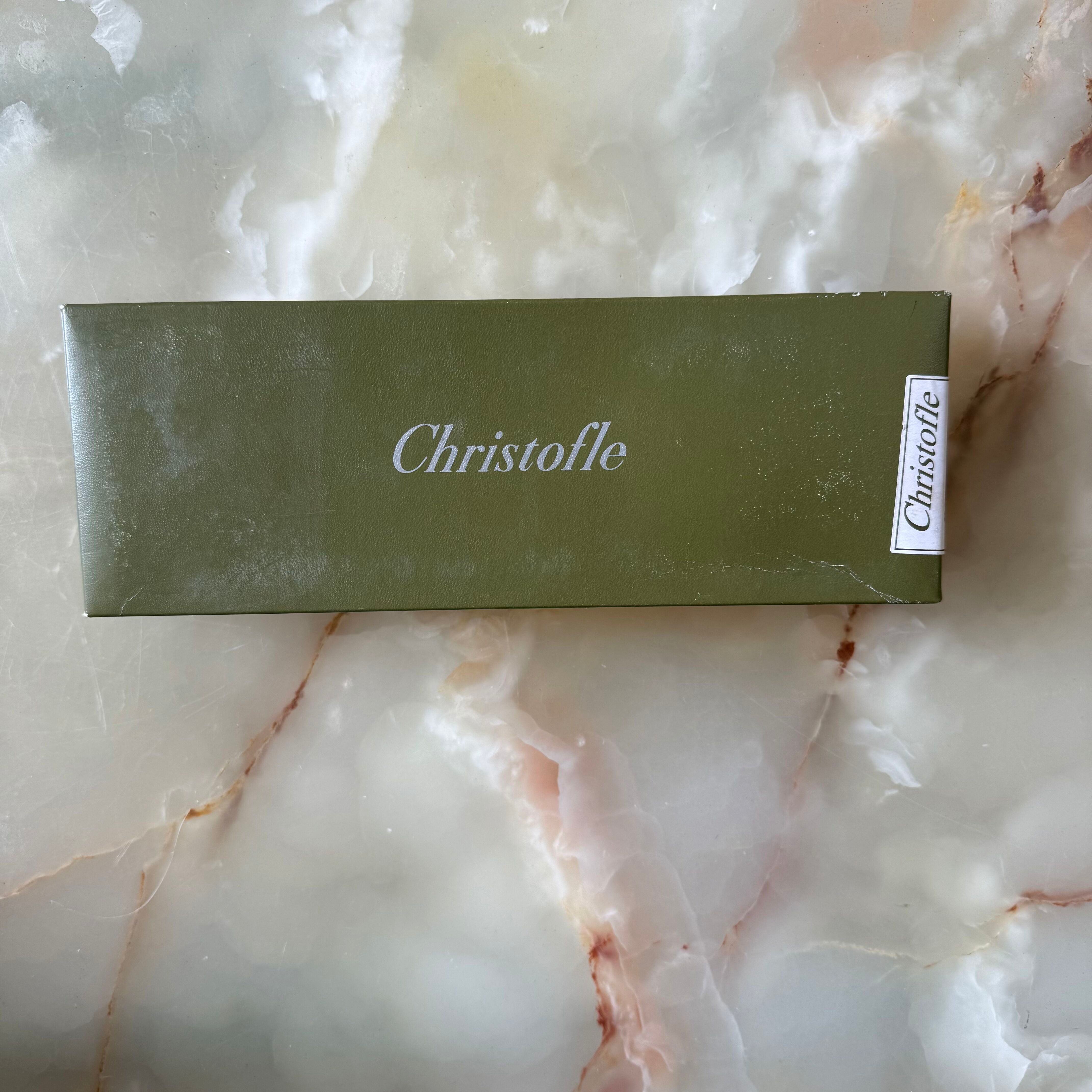 Christofle Vertigo Silver Plated Soup Spoon Set of 8 0051002
