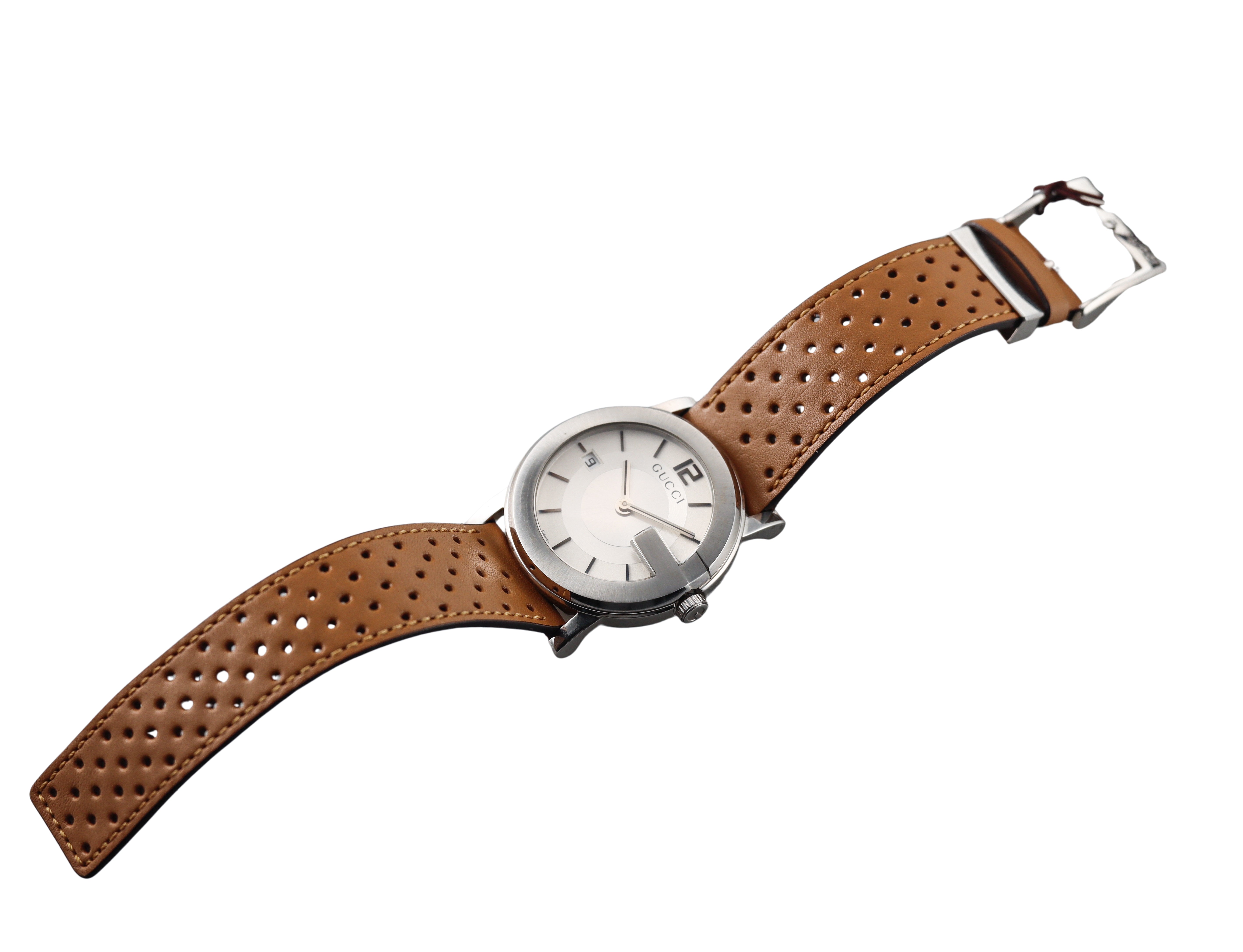 Gucci G-Watch Steel Silver Dial Watch YA101402