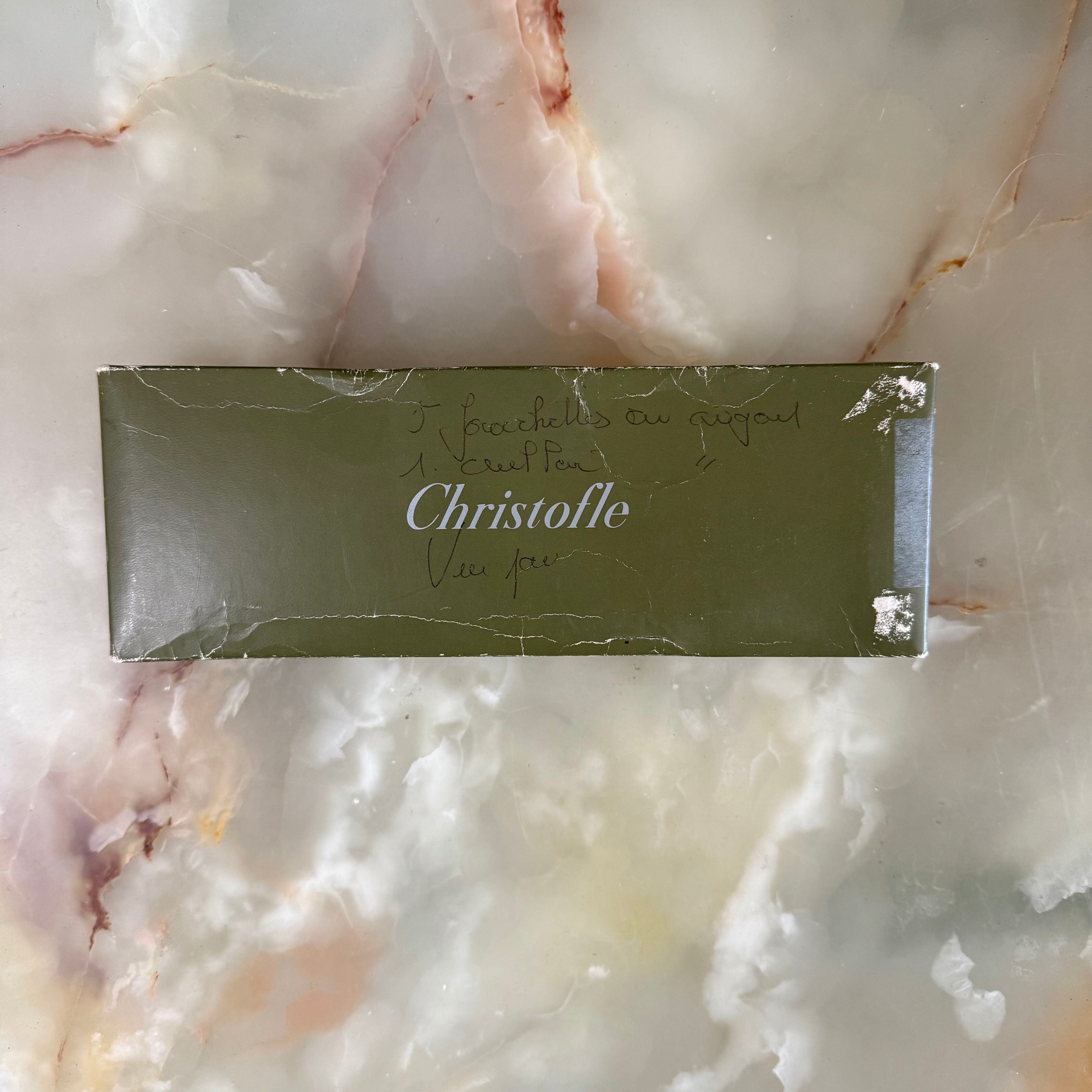 Christofle Perles Sterling Dinner Fork Set of 5