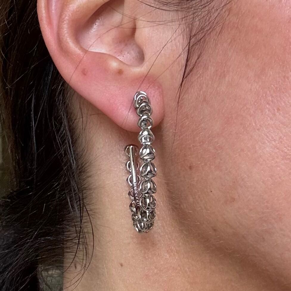 Di Modolo Icona Sterling Silver Hoop Earrings