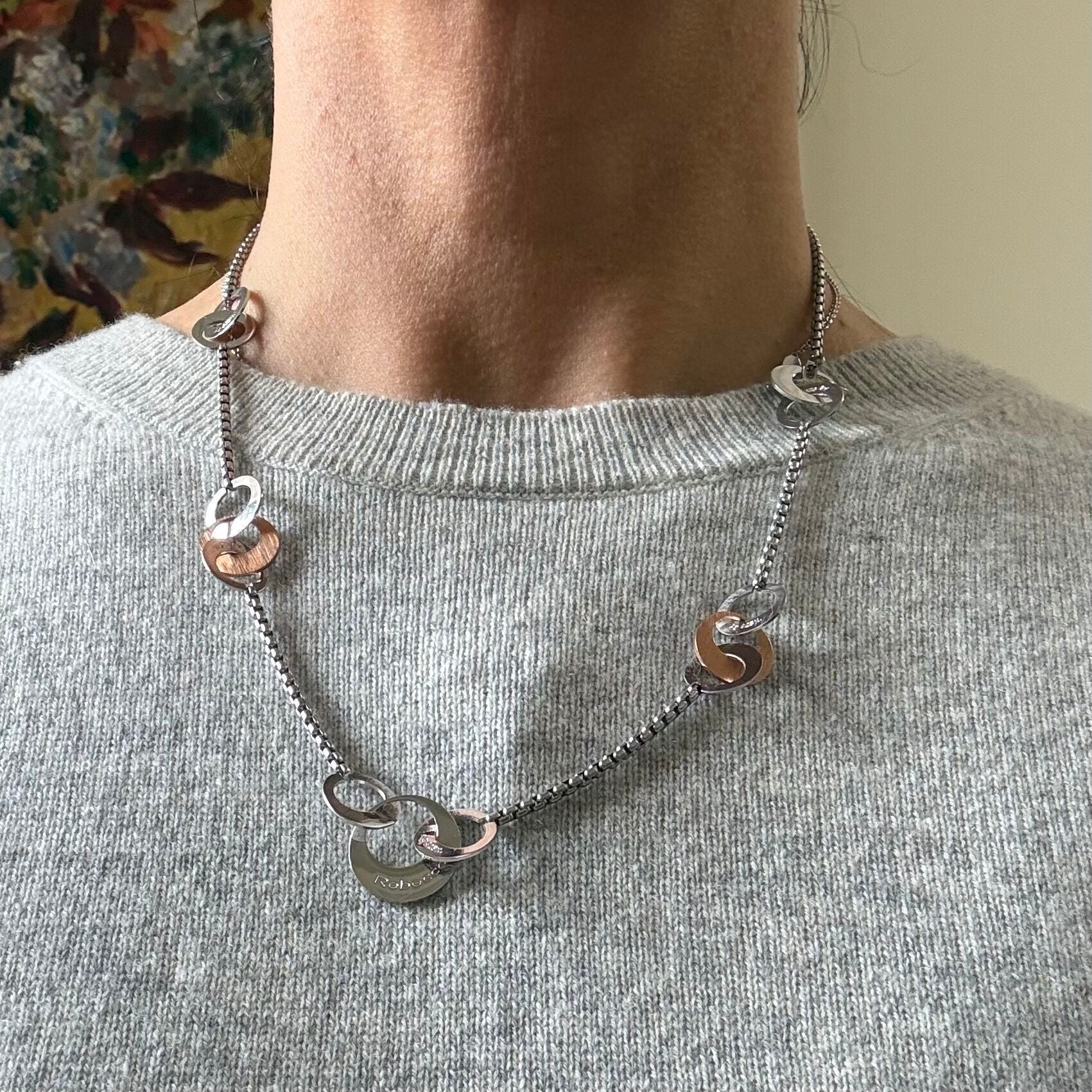 Rebecca Sterling Silver Necklace