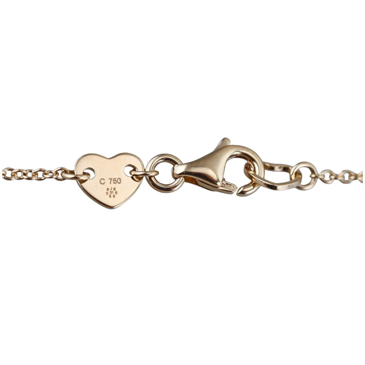 Hearts on Fire Ilia 18k Gold Diamond Square Pendant Necklace