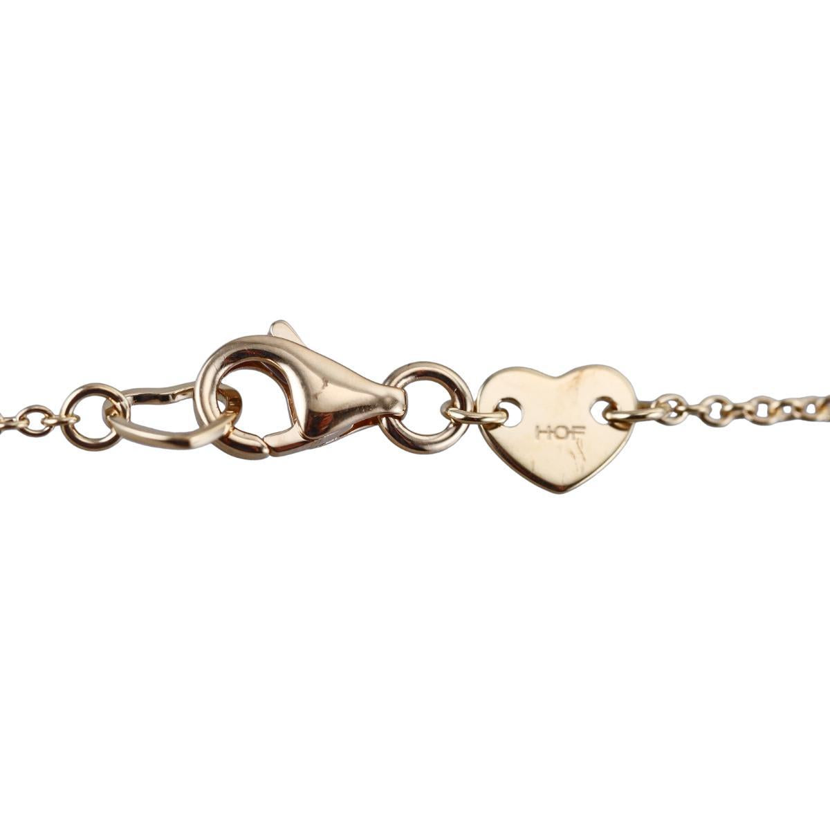 Hearts on Fire Ilia 18k Gold Diamond X Pendant Necklace