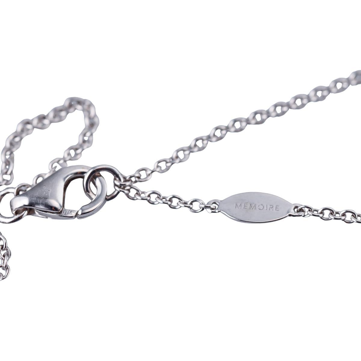 Memoire Luna 18k Gold Diamond Medallion Pendant Necklace
