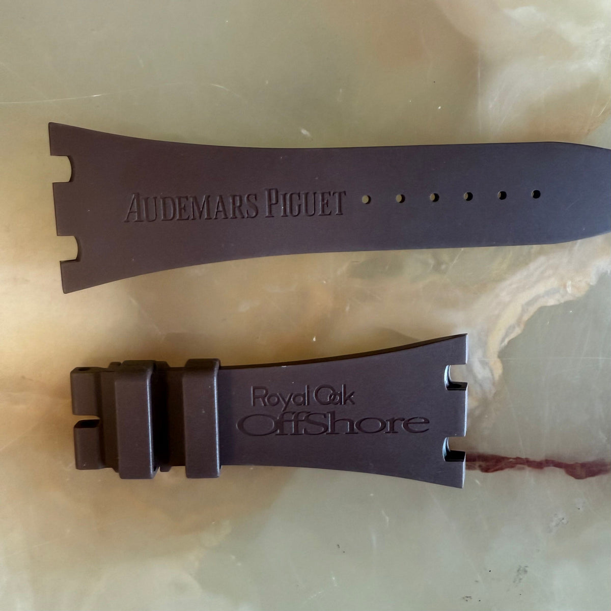 Authentic Audemars Piguet Brown Royal Oak Offshore Watch Strap Band 30mm