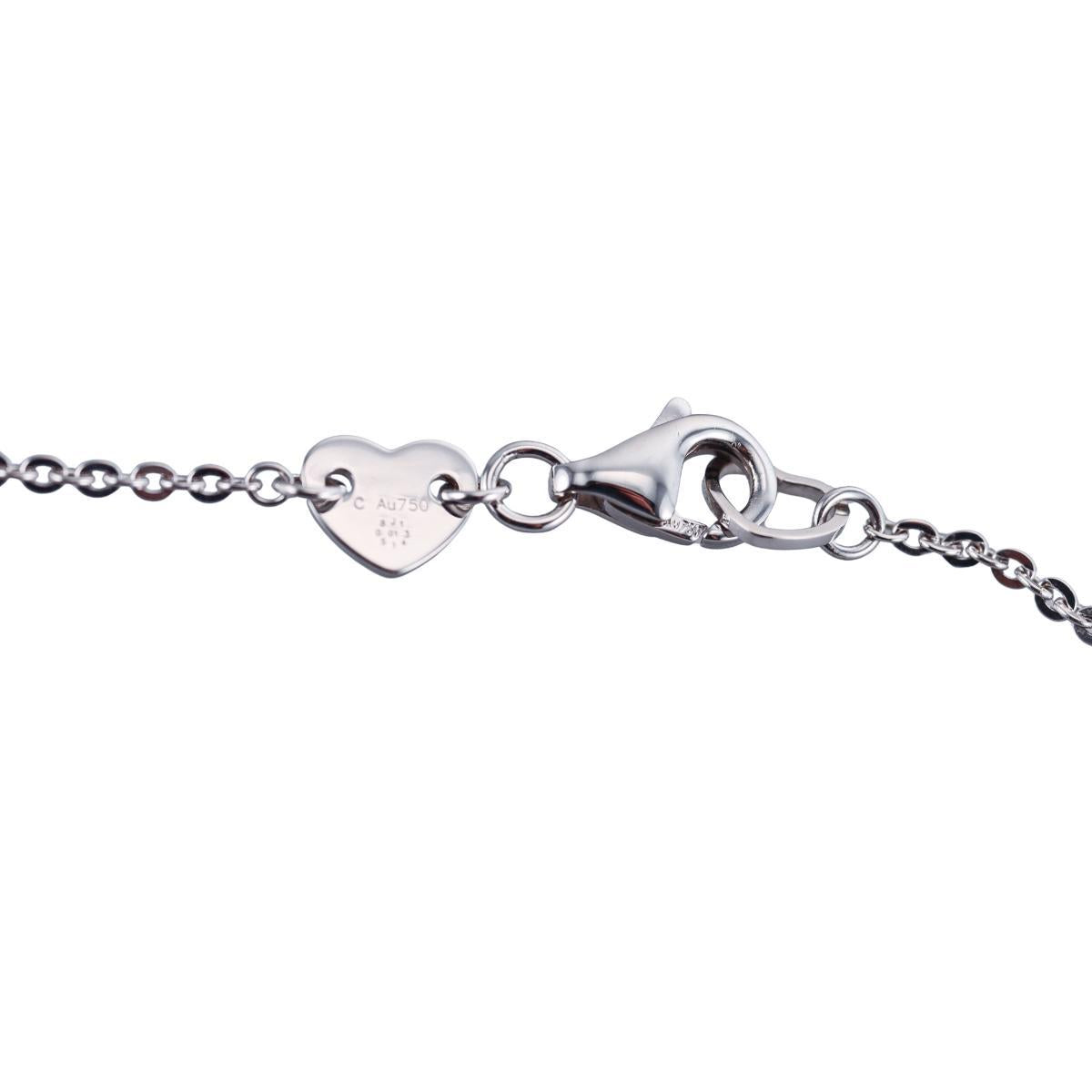Hearts on Fire Ilia 18k Gold Diamond Bar Pendant Necklace