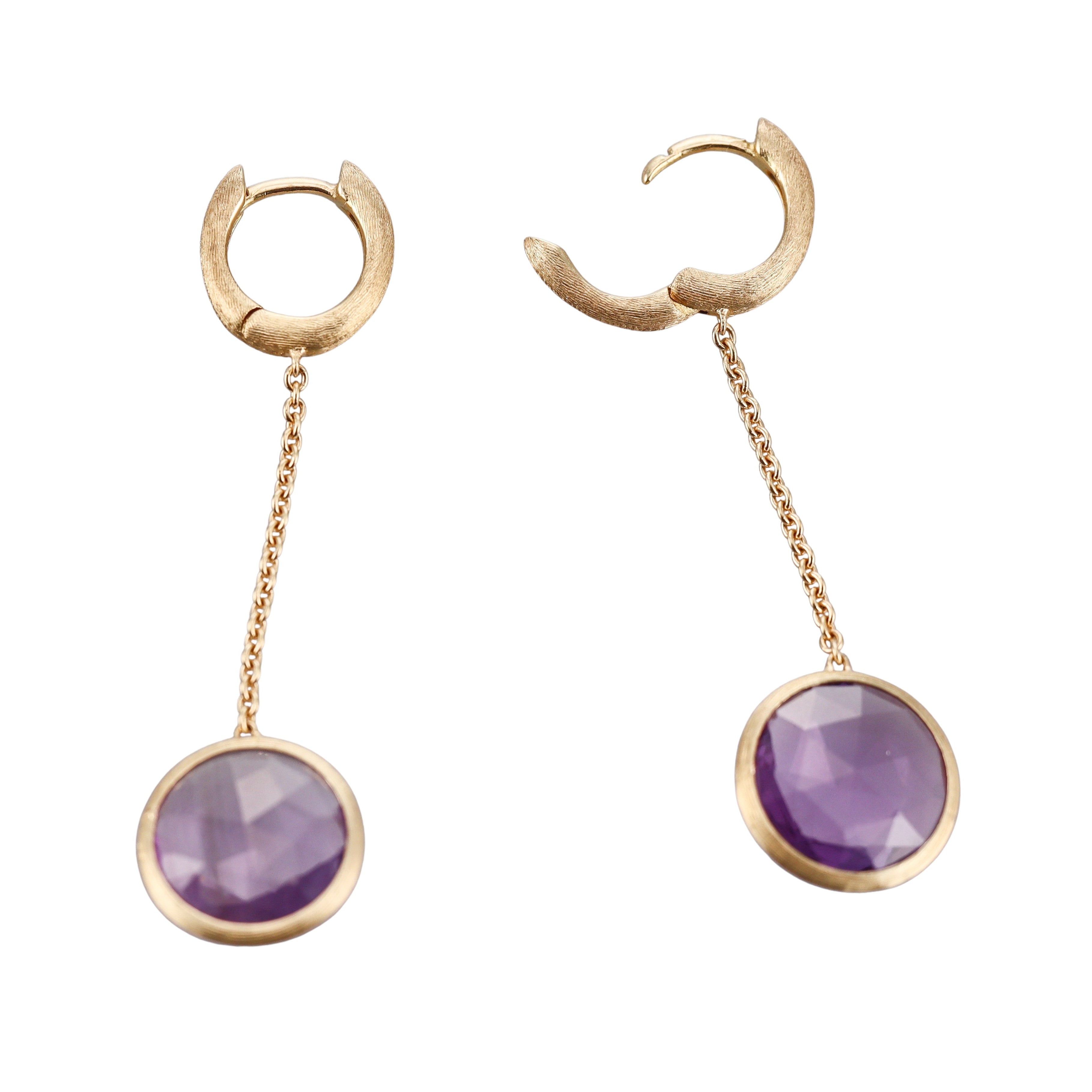 Marco Bicego Jaipur 18K Amethyst Earrings