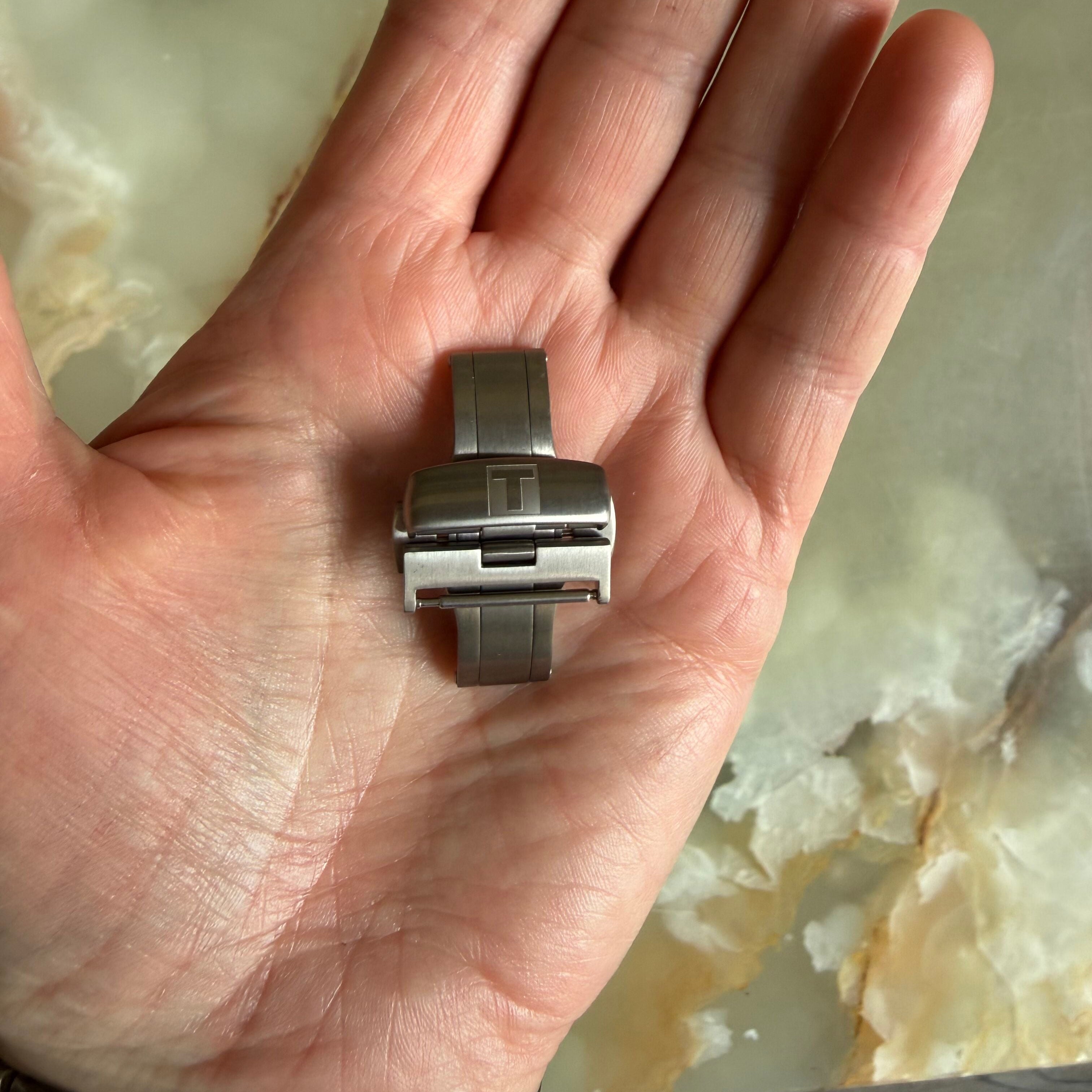 Authentic Tissot Titanium Buckle 20mm T640.27 BC