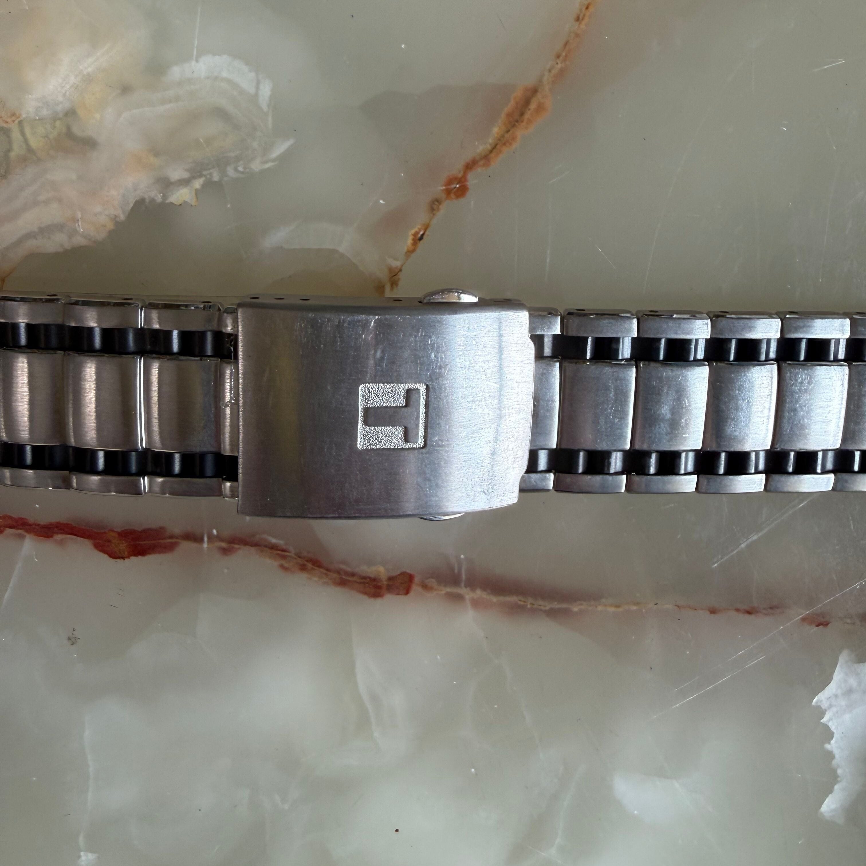 Authentic Tissot Stainless Steel Watch Bracelet 19mm T605.T472110