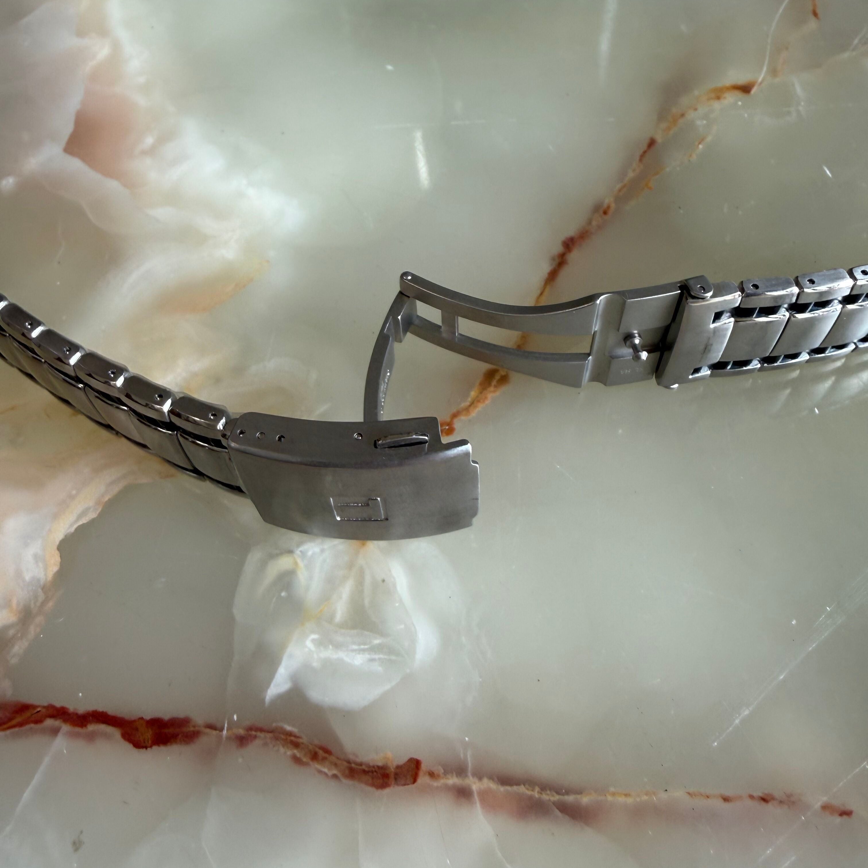 Authentic Tissot Stainless Steel Watch Bracelet 19mm T605.T472110