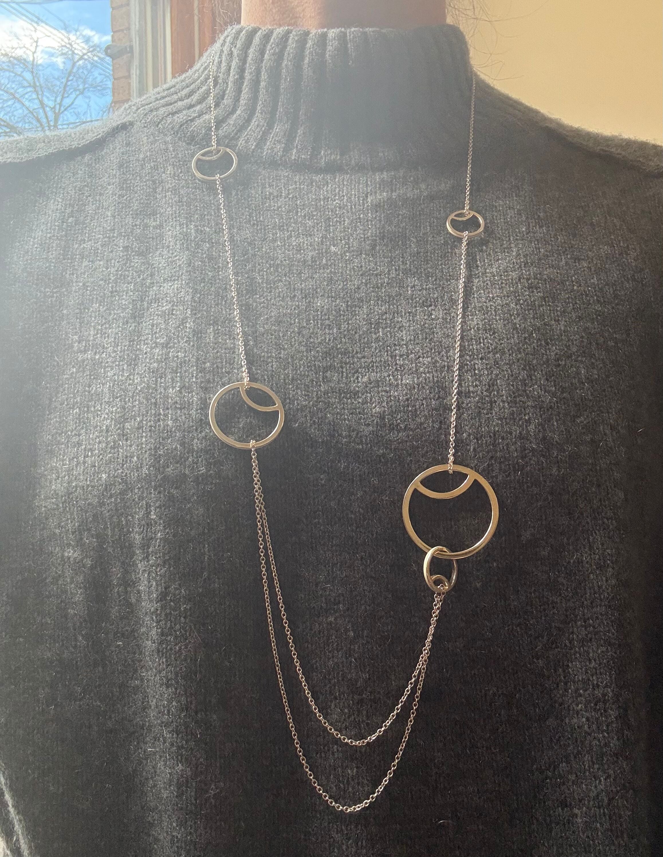 Montblanc Sterling Silver Boheme Chain Necklace 169682