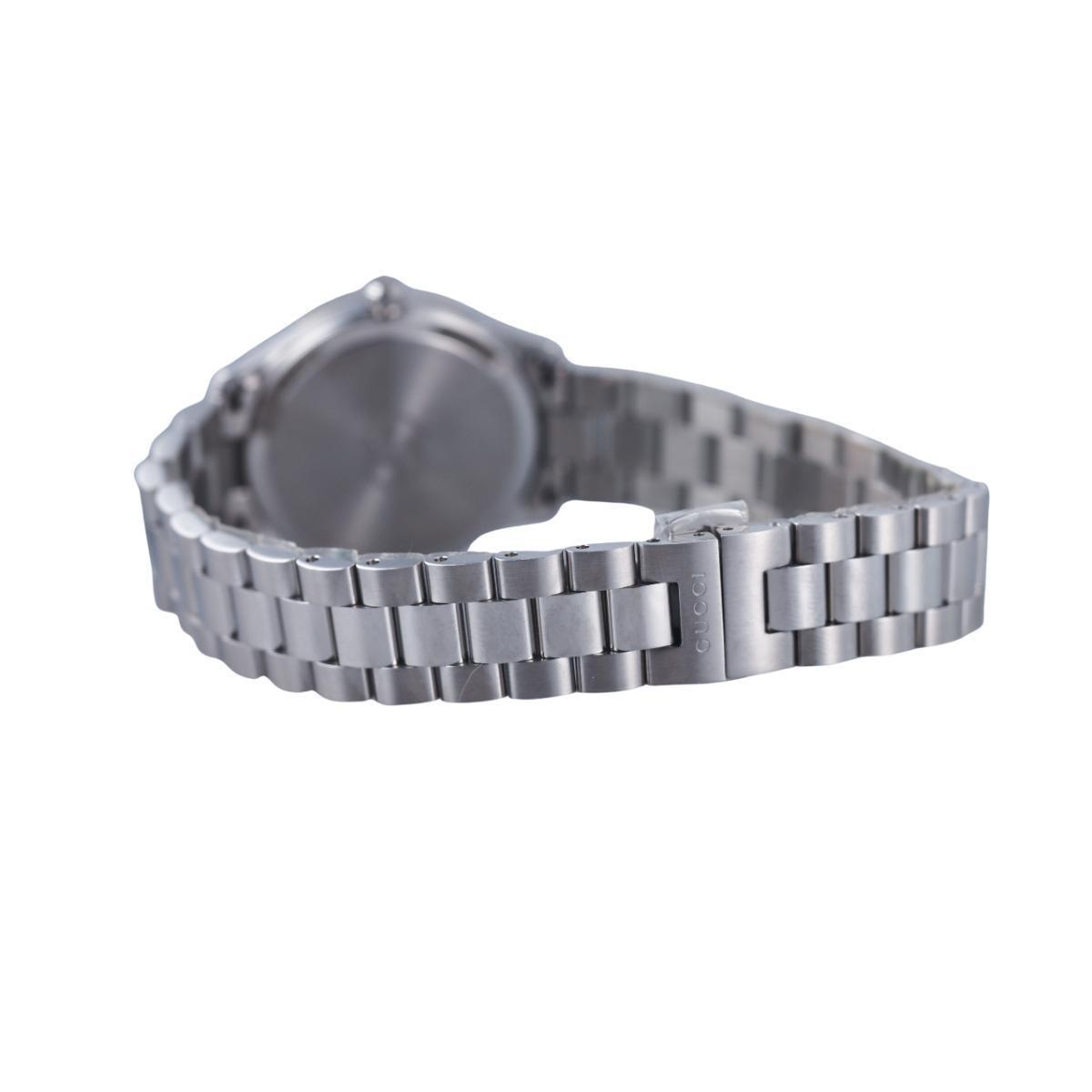 Gucci G-Timeless 29mm Gold Plated Stainless Steel Diamond Ladies Watch YA1265070